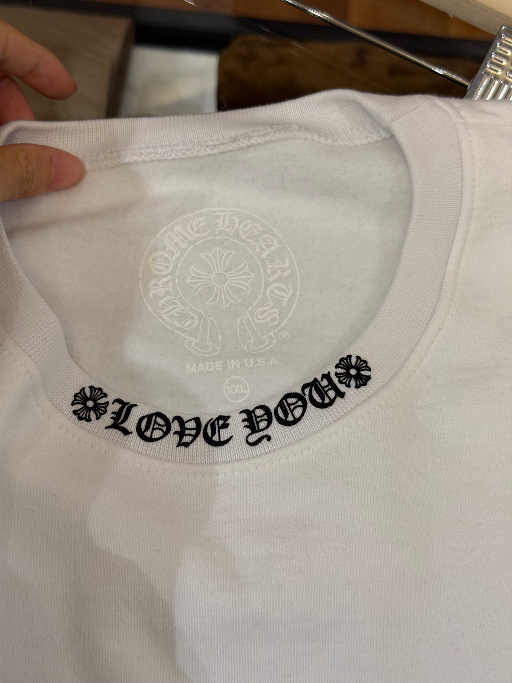 Chrome Hearts Sweatshirt- White
