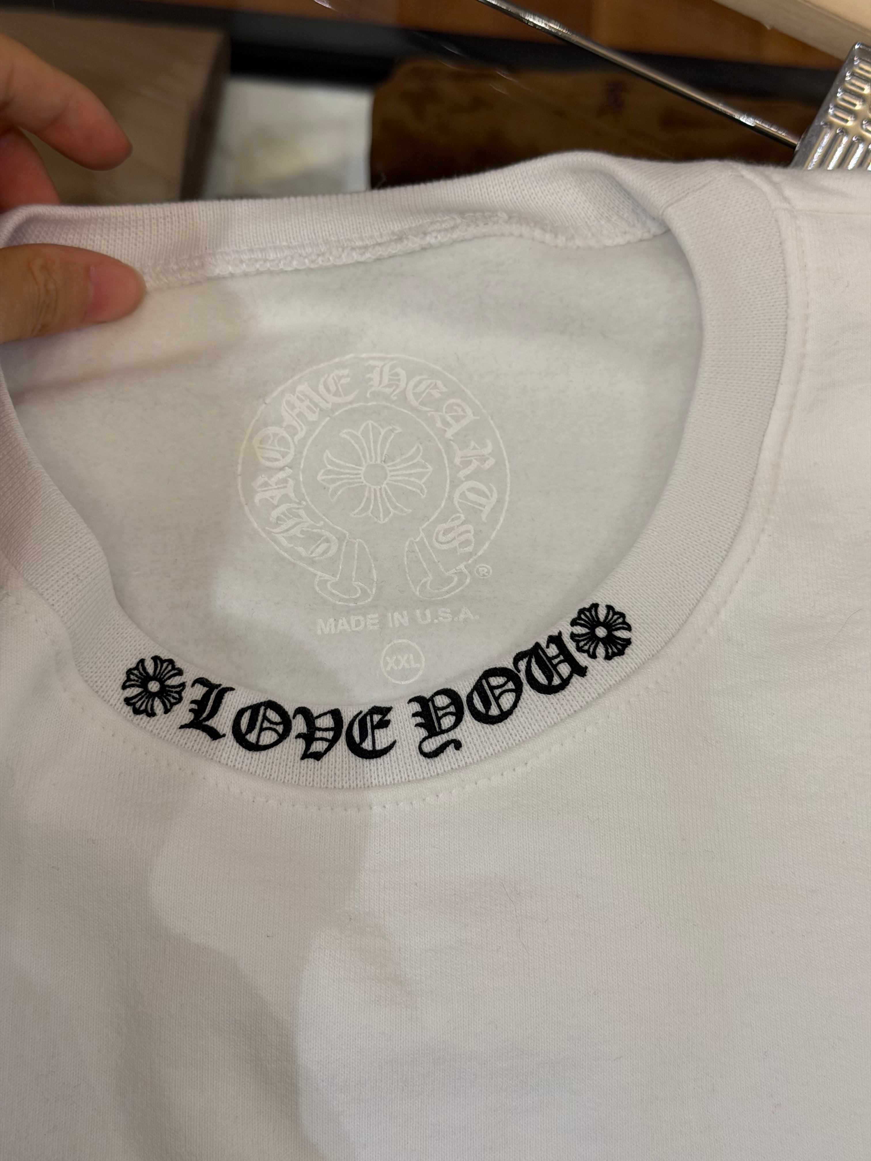 Chrome Hearts Sweatshirt- White