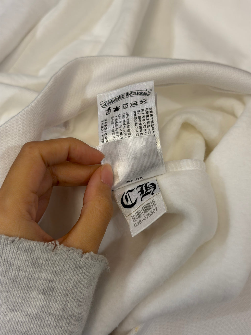 Chrome Hearts Sweatshirt- White