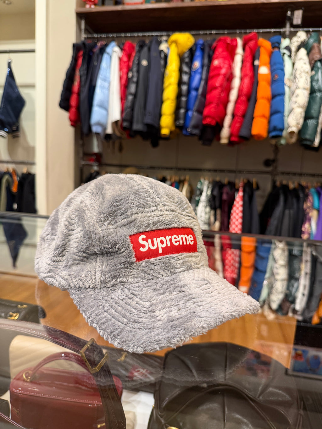 Supreme Swirl Fleece Camp Cap