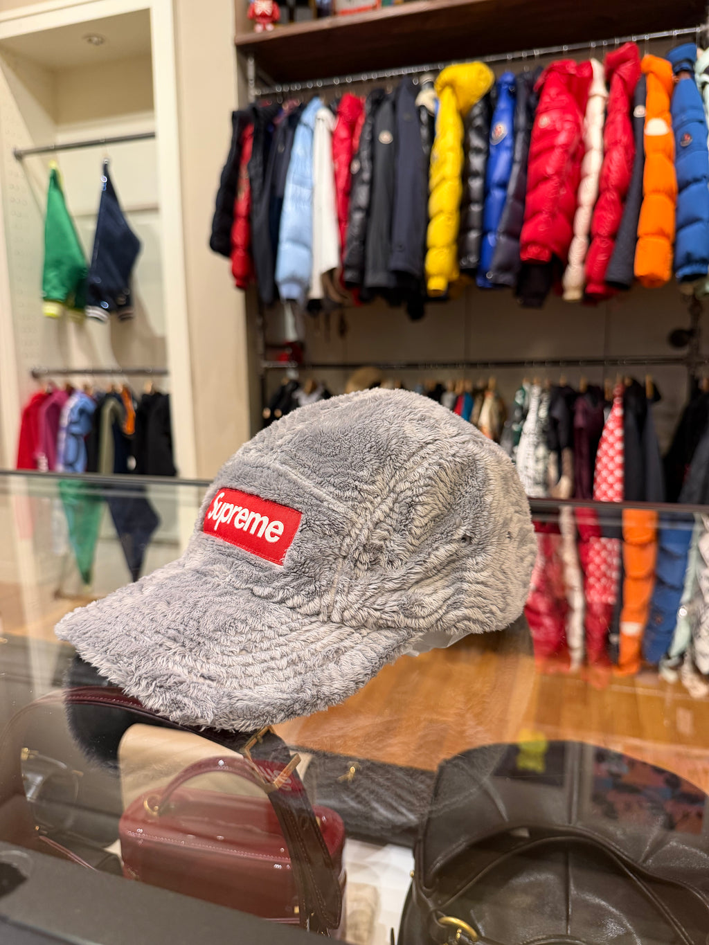Supreme Swirl Fleece Camp Cap