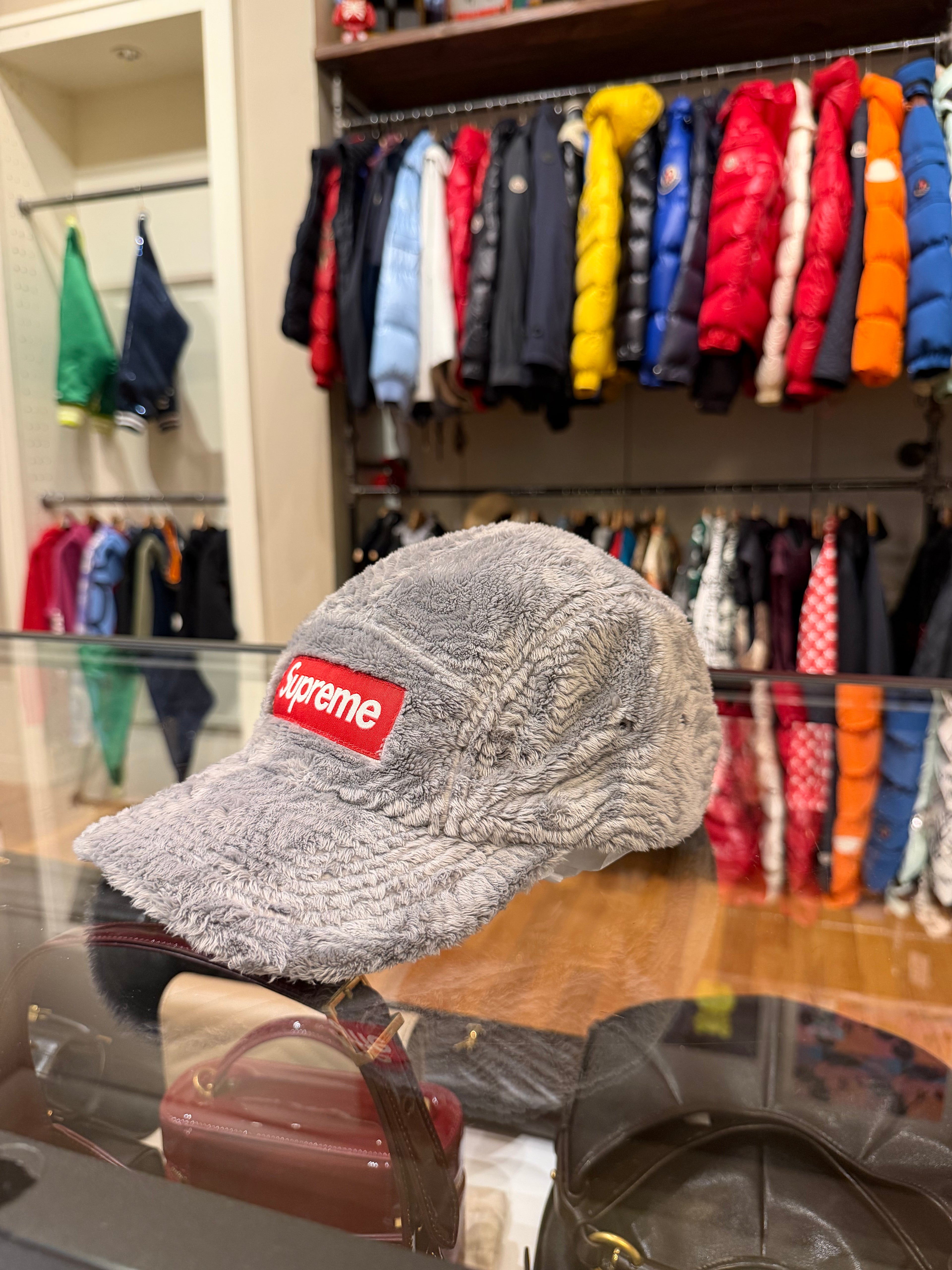 Supreme Swirl Fleece Camp Cap