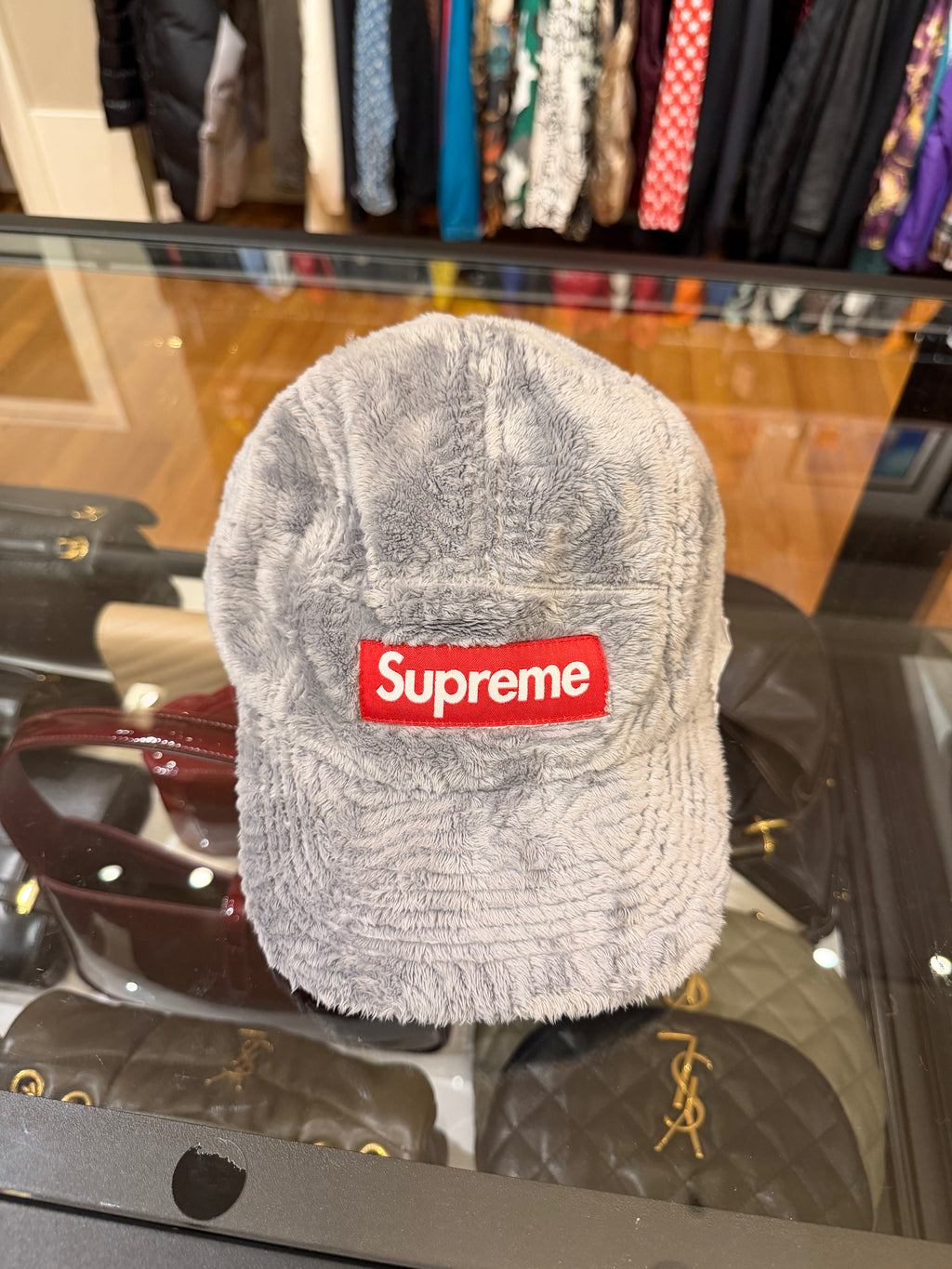 Supreme Swirl Fleece Camp Cap