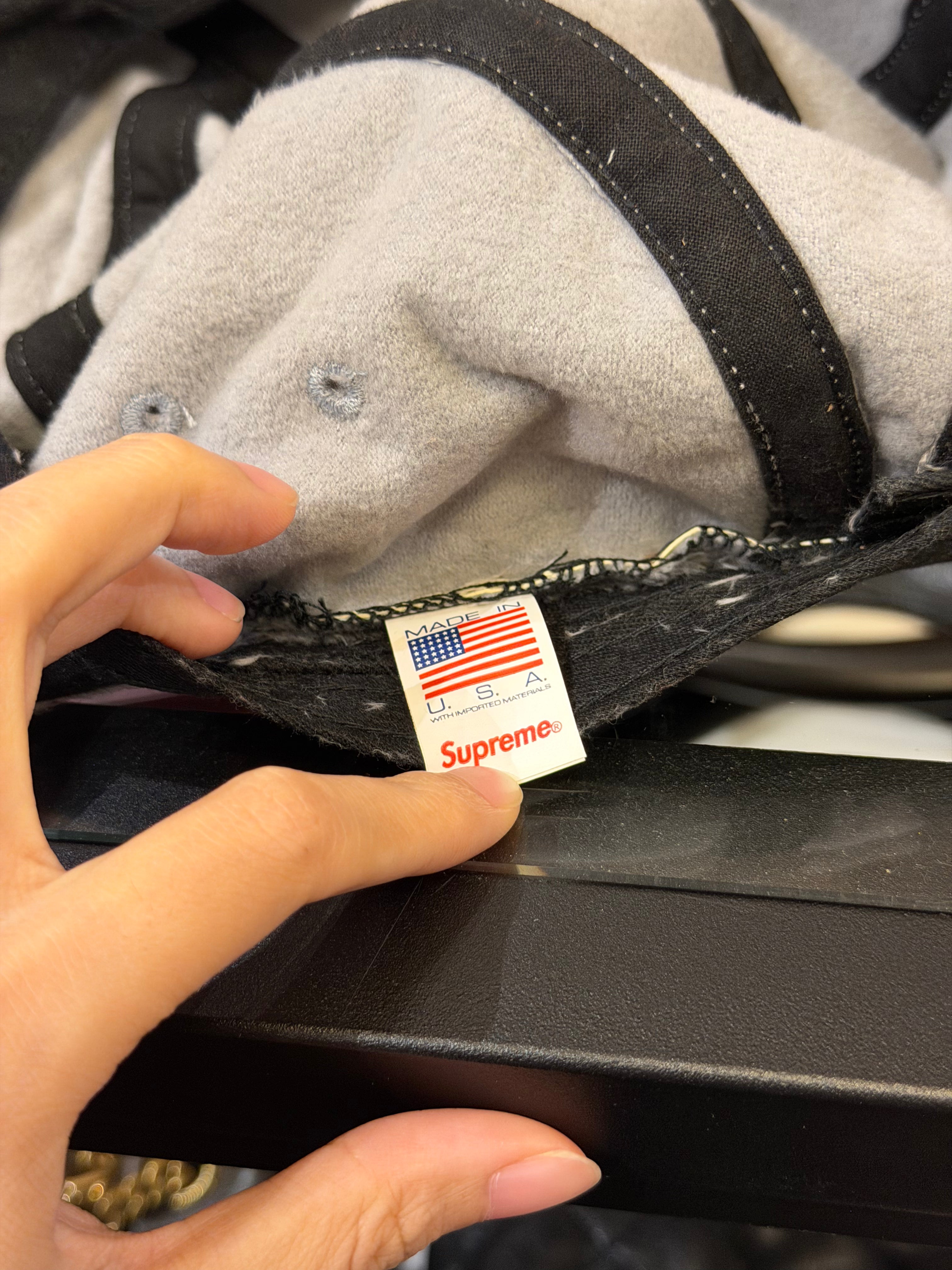 Supreme Swirl Fleece Camp Cap