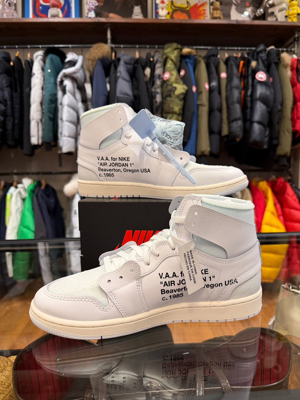Off-White Virgil Abloh x Jordan 1 Retro High OG - Alaska White