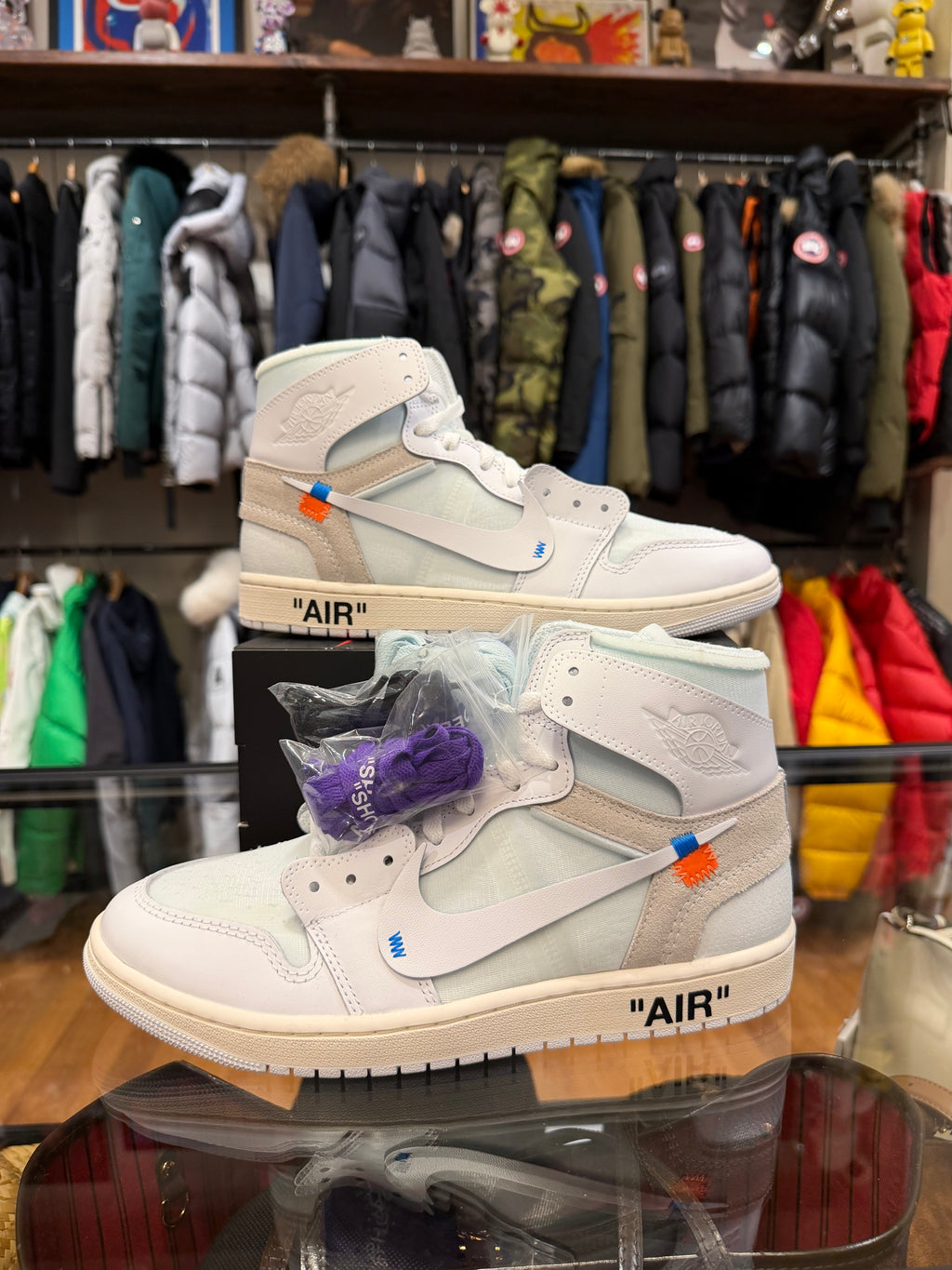 Off-White Virgil Abloh x Jordan 1 Retro High OG - Alaska White