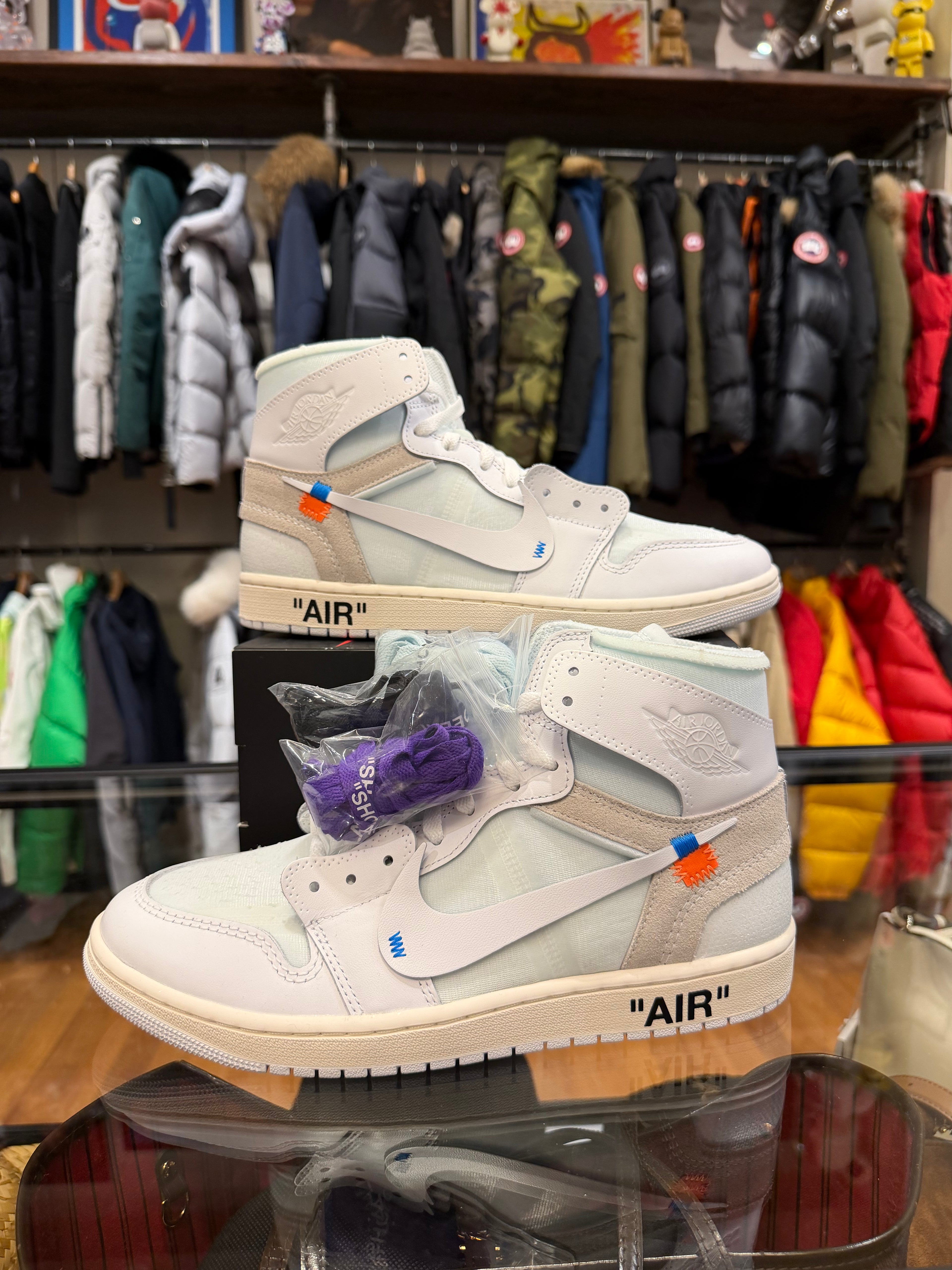 Off-White Virgil Abloh x Jordan 1 Retro High OG - Alaska White