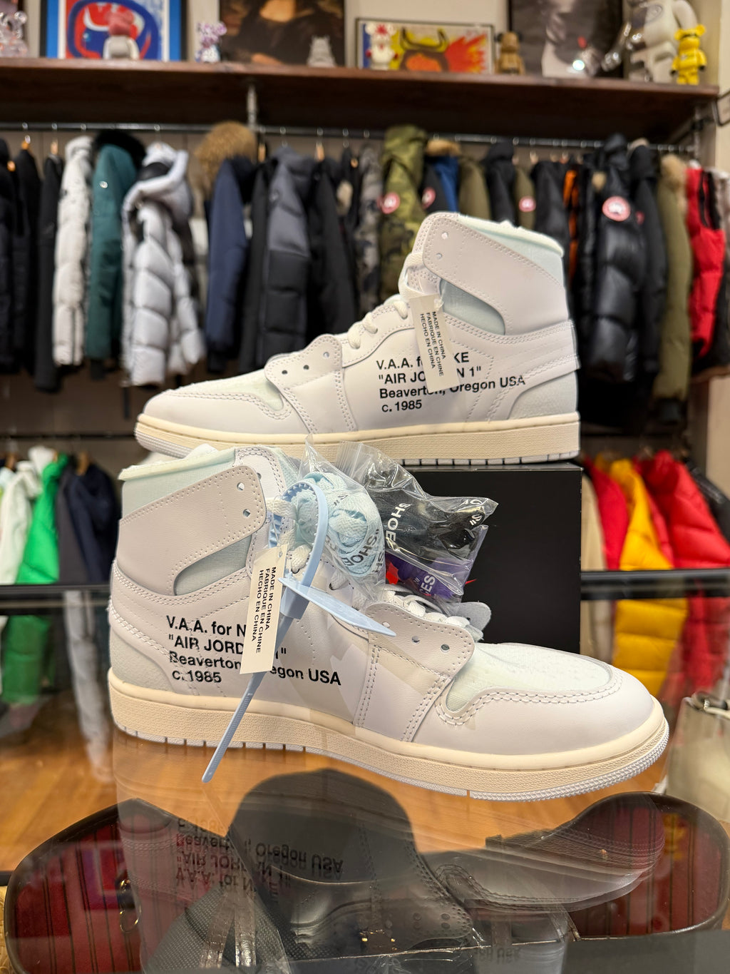 Off-White Virgil Abloh x Jordan 1 Retro High OG - Alaska White
