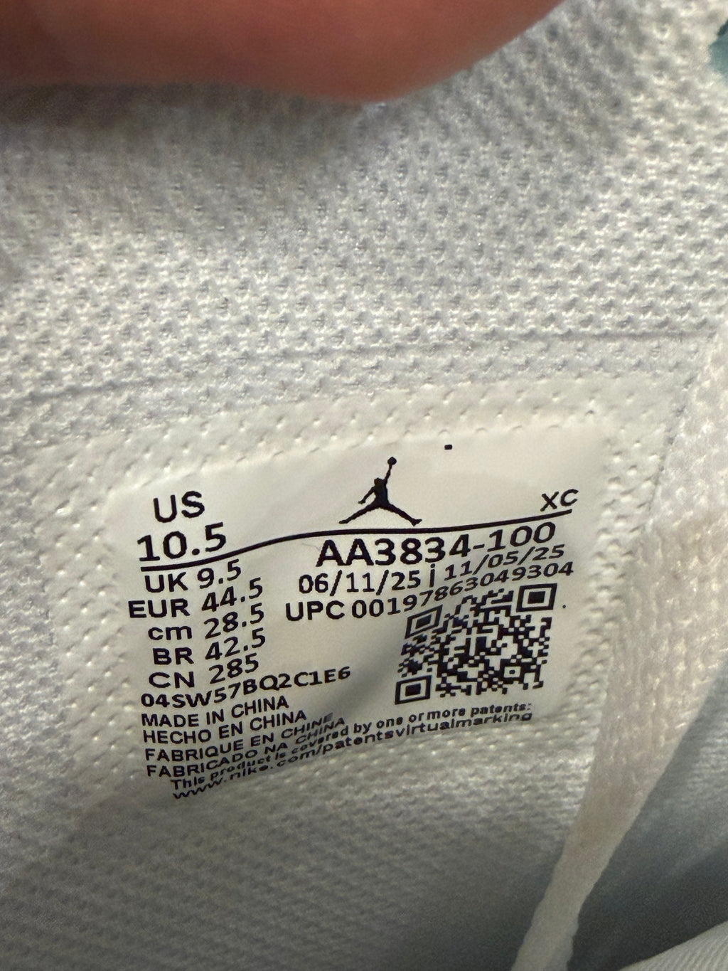 Off-White Virgil Abloh x Jordan 1 Retro High OG - Alaska White