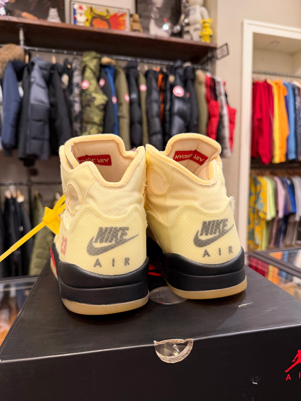 Off-White x Jordan 5 Retro - Sail