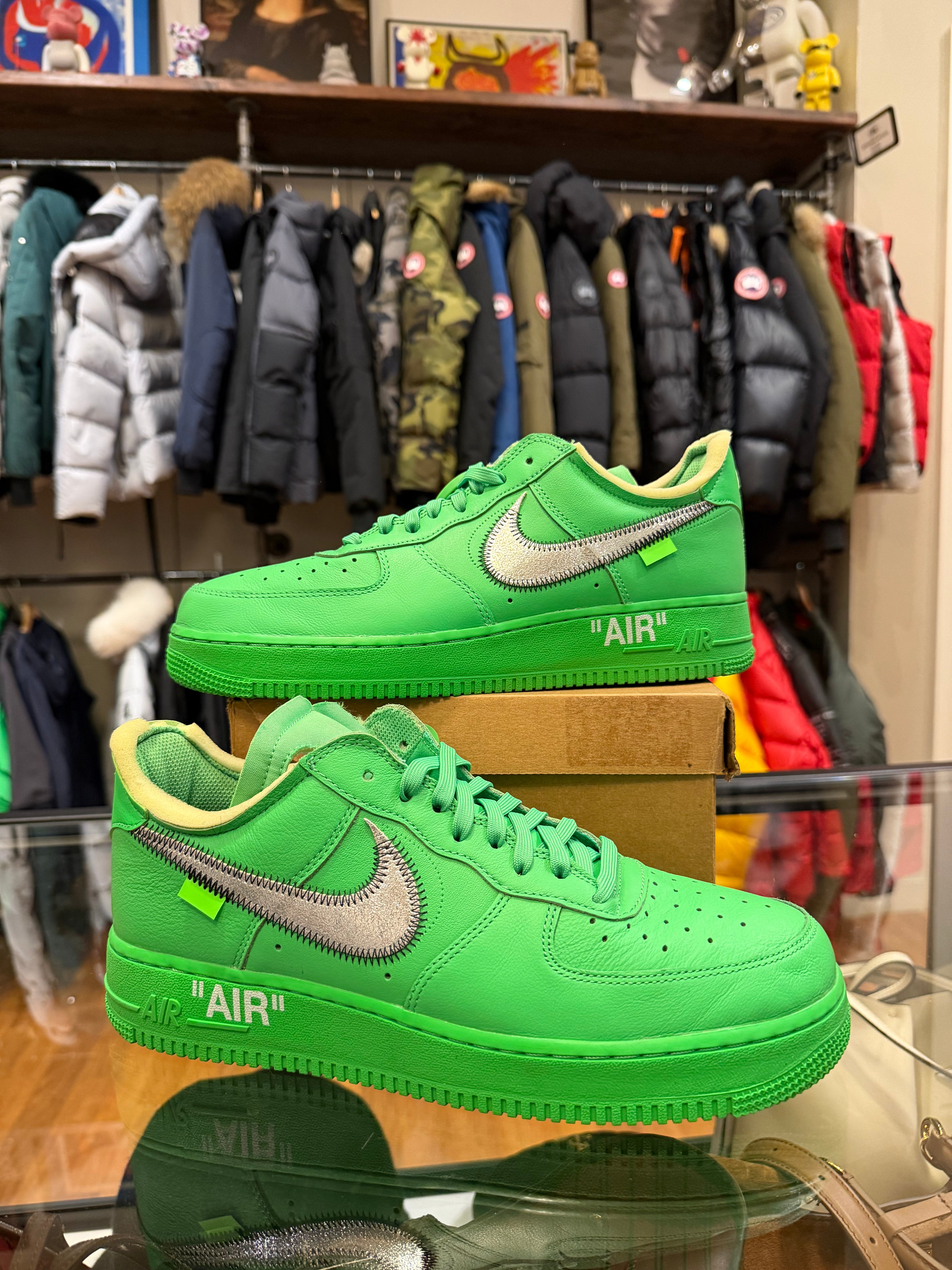 Off-White x Nike Air Force 1 Low SP - Brooklyn/ Light Spark Green
