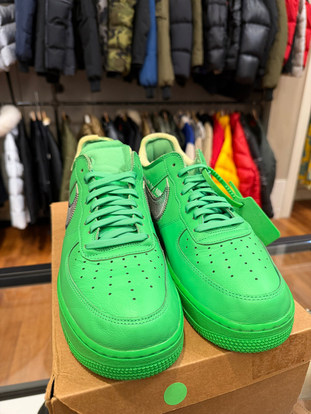 Off-White x Nike Air Force 1 Low SP - Brooklyn/ Light Spark Green