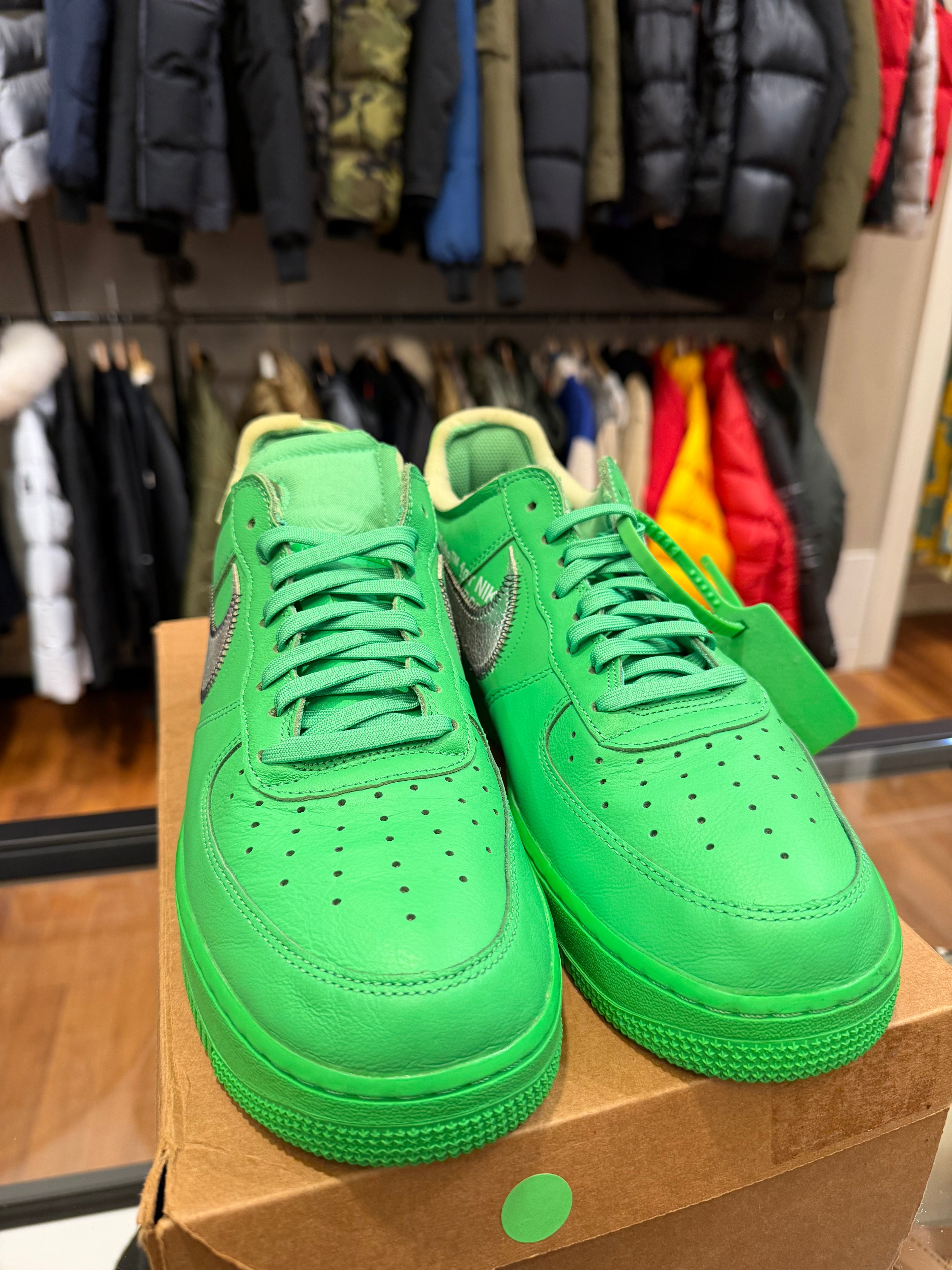 Off-White x Nike Air Force 1 Low SP - Brooklyn/ Light Spark Green