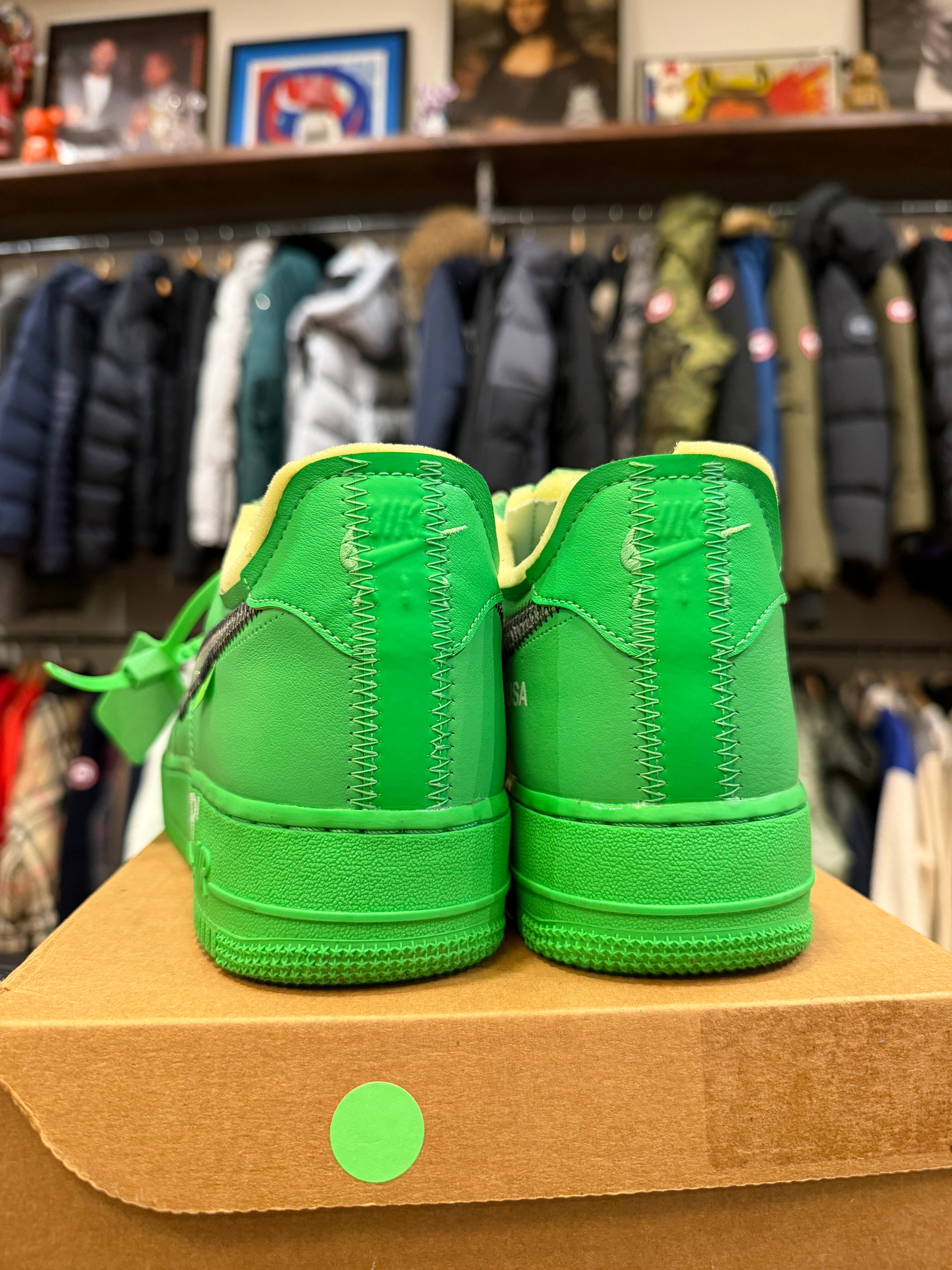Off-White x Nike Air Force 1 Low SP - Brooklyn/ Light Spark Green