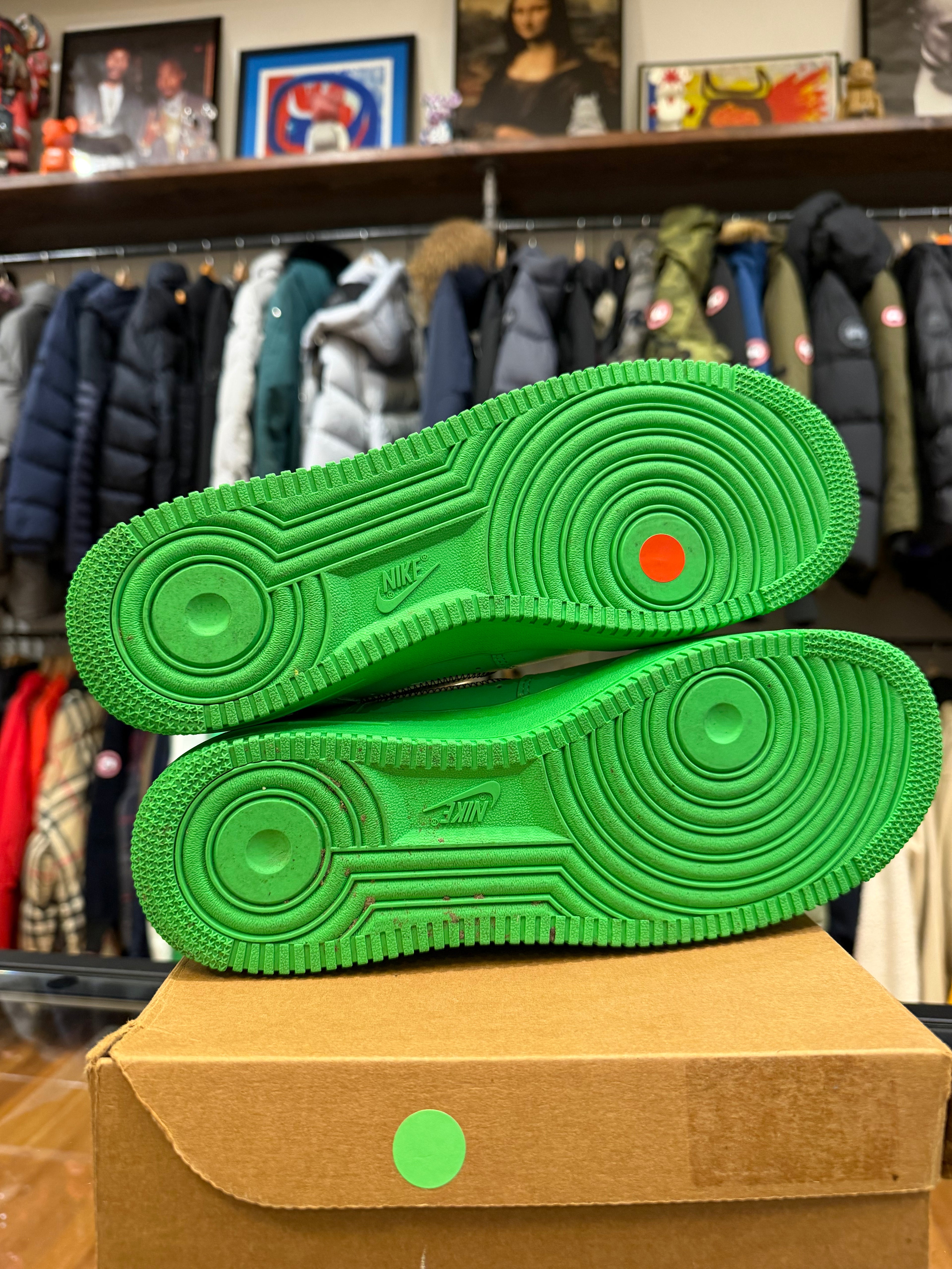 Off-White x Nike Air Force 1 Low SP - Brooklyn/ Light Spark Green