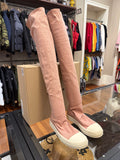 Rick Owens DRKSHDW High Top Sock Sneakers - Dark Pink