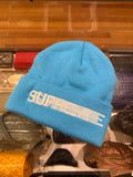 Supreme Motion Logo Beanie (SS23)- Bright Blue