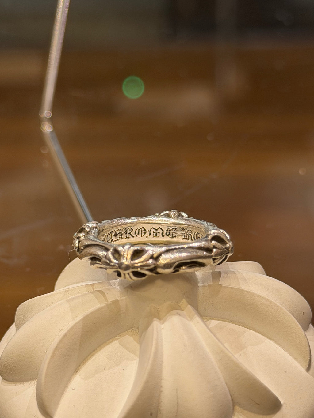 Chrome Hearts SBT Band Silver Ring