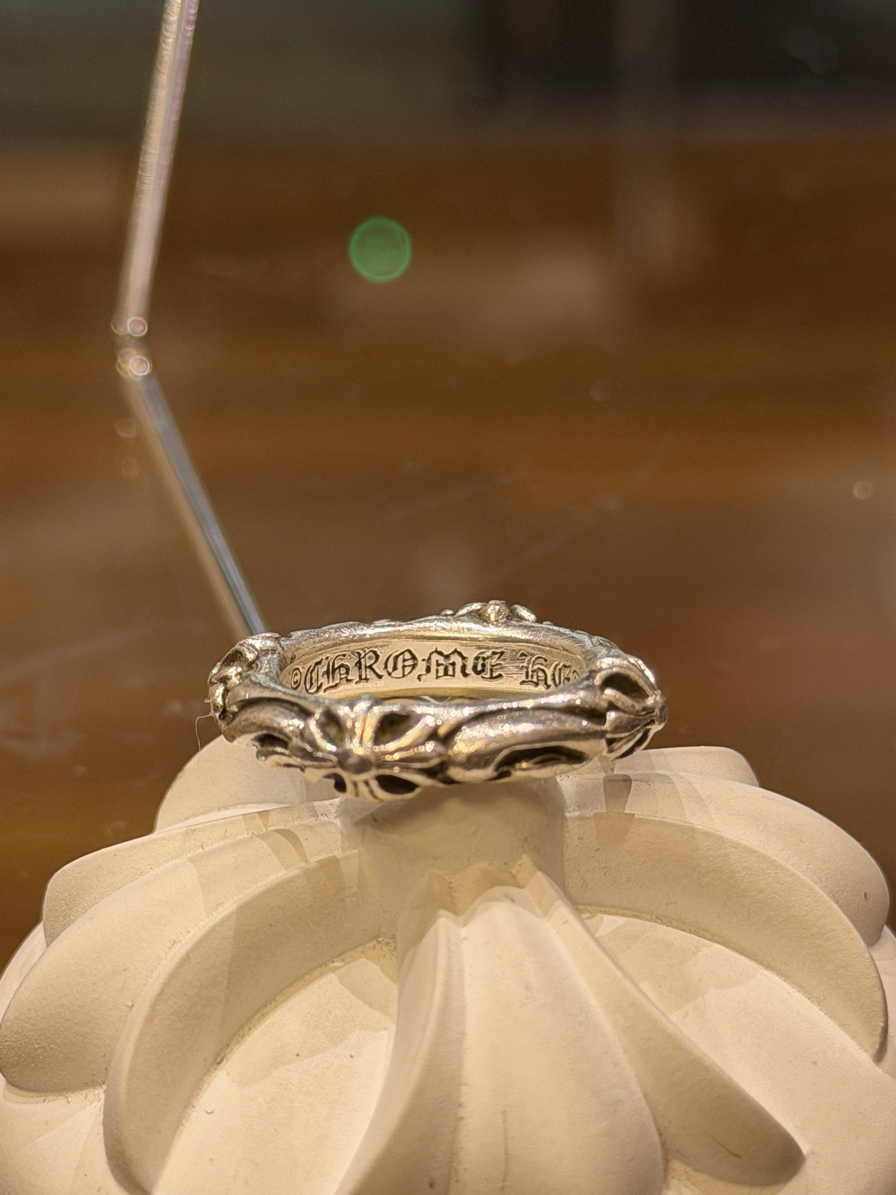 Chrome Hearts SBT Band Silver Ring