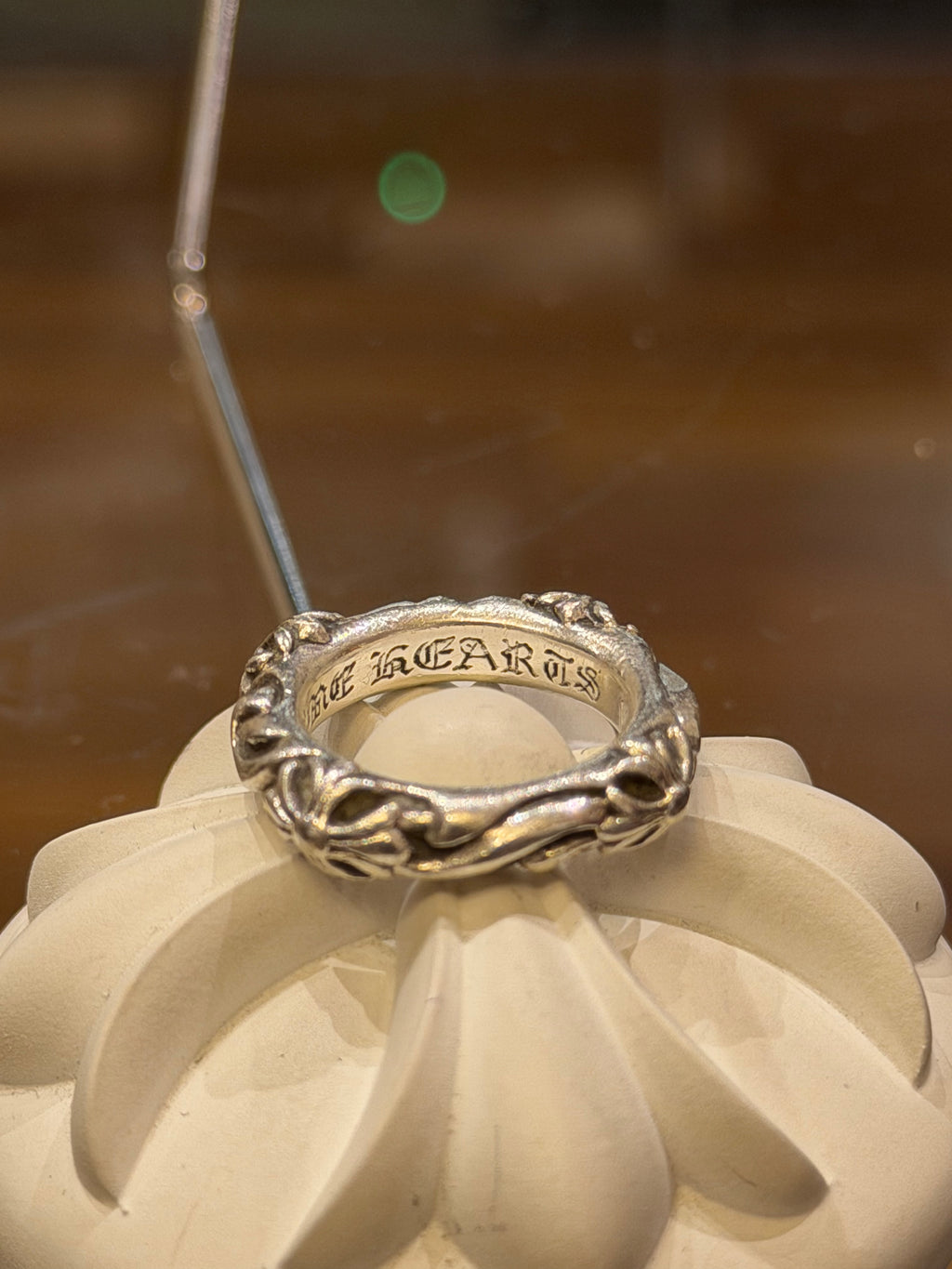 Chrome Hearts SBT Band Silver Ring