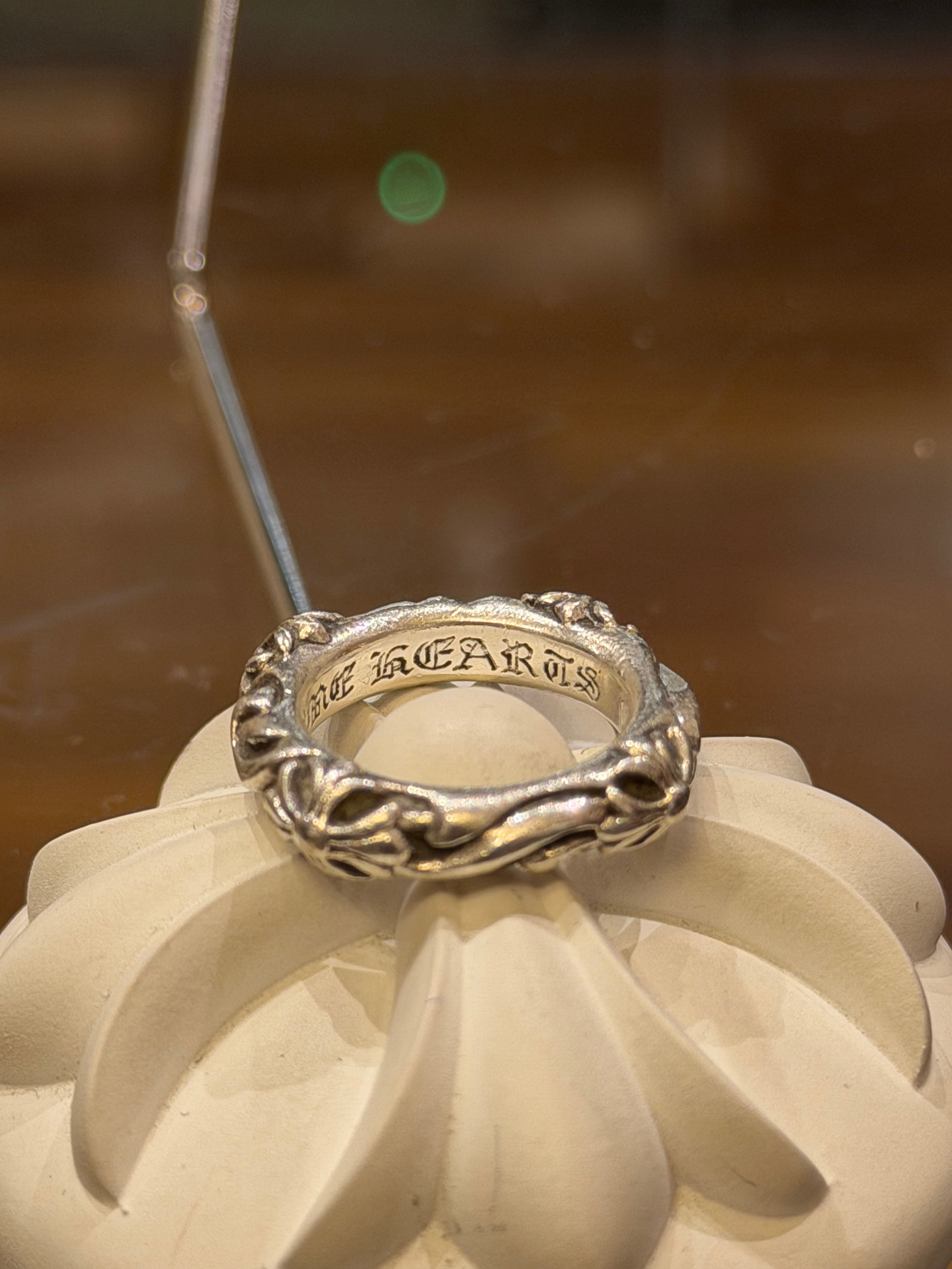Chrome Hearts SBT Band Silver Ring