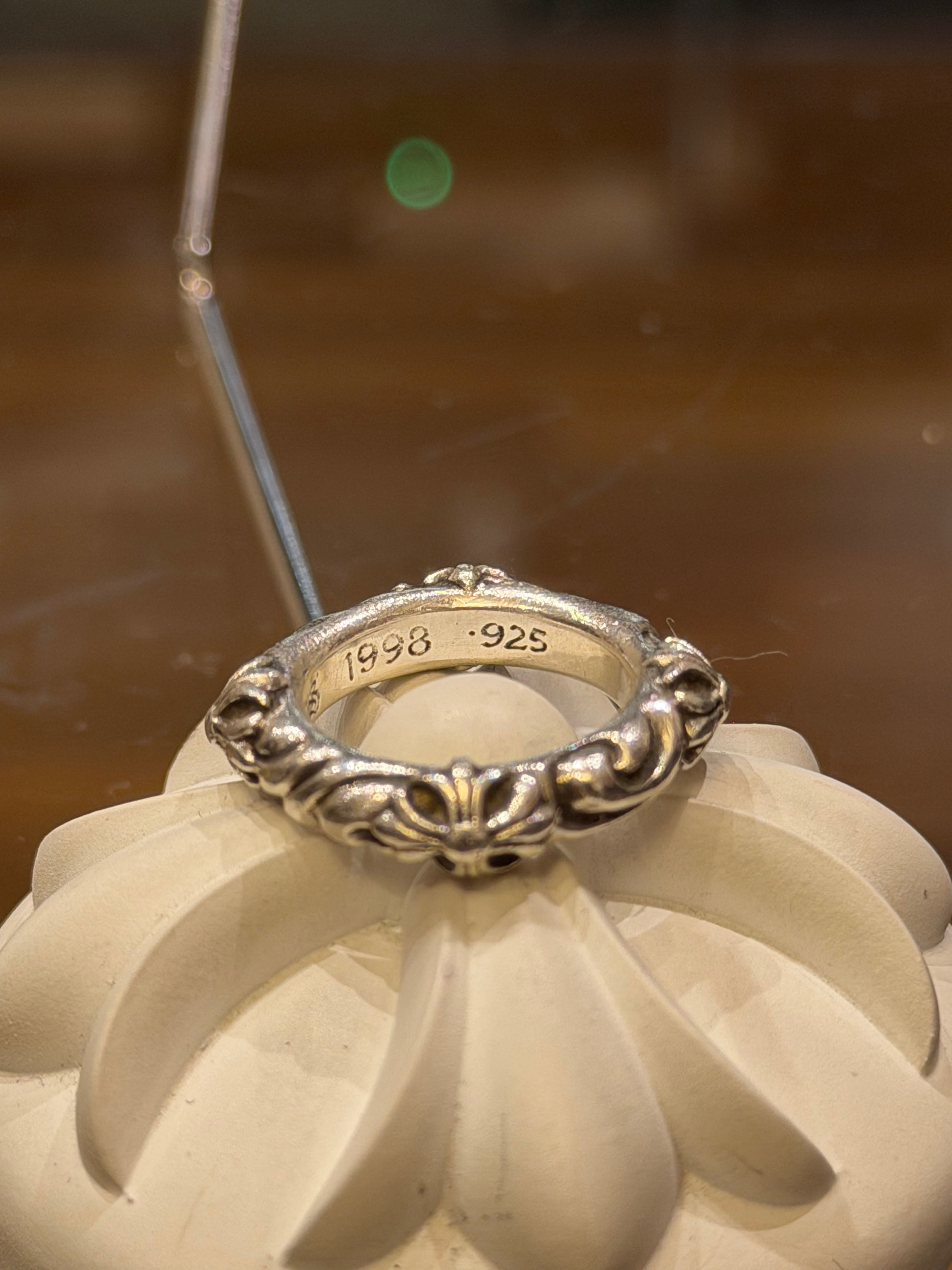 Chrome Hearts SBT Band Silver Ring