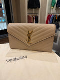 Saint Laurent Cassandre Envelope Pouch