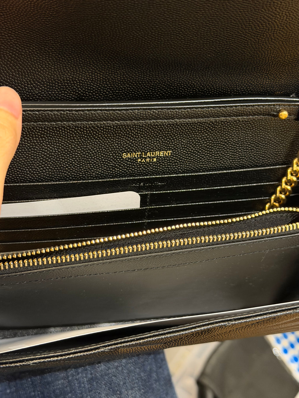 Saint Laurent Cassandre Envelope Pouch