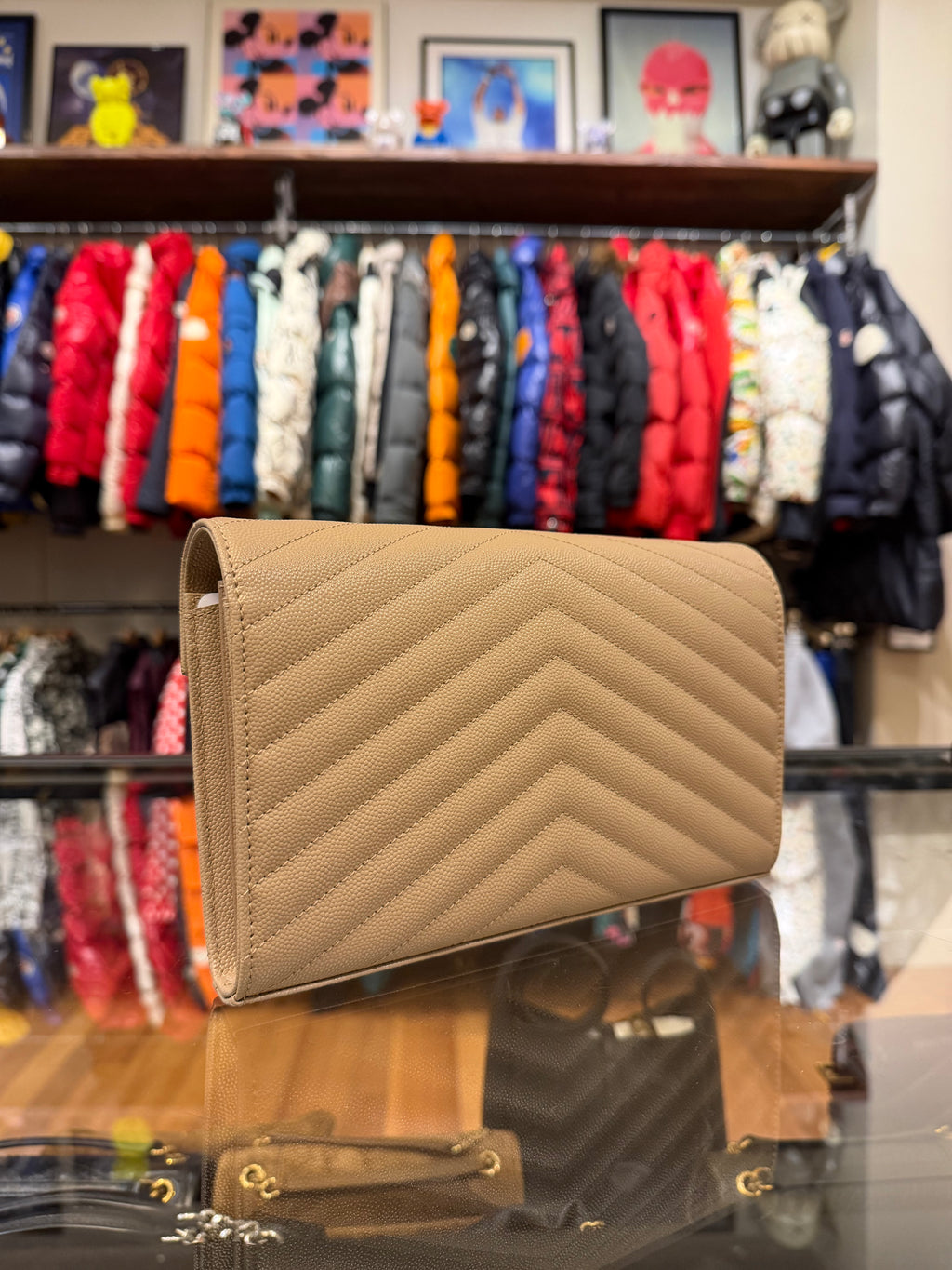 Saint Laurent Cassandre Envelope Pouch