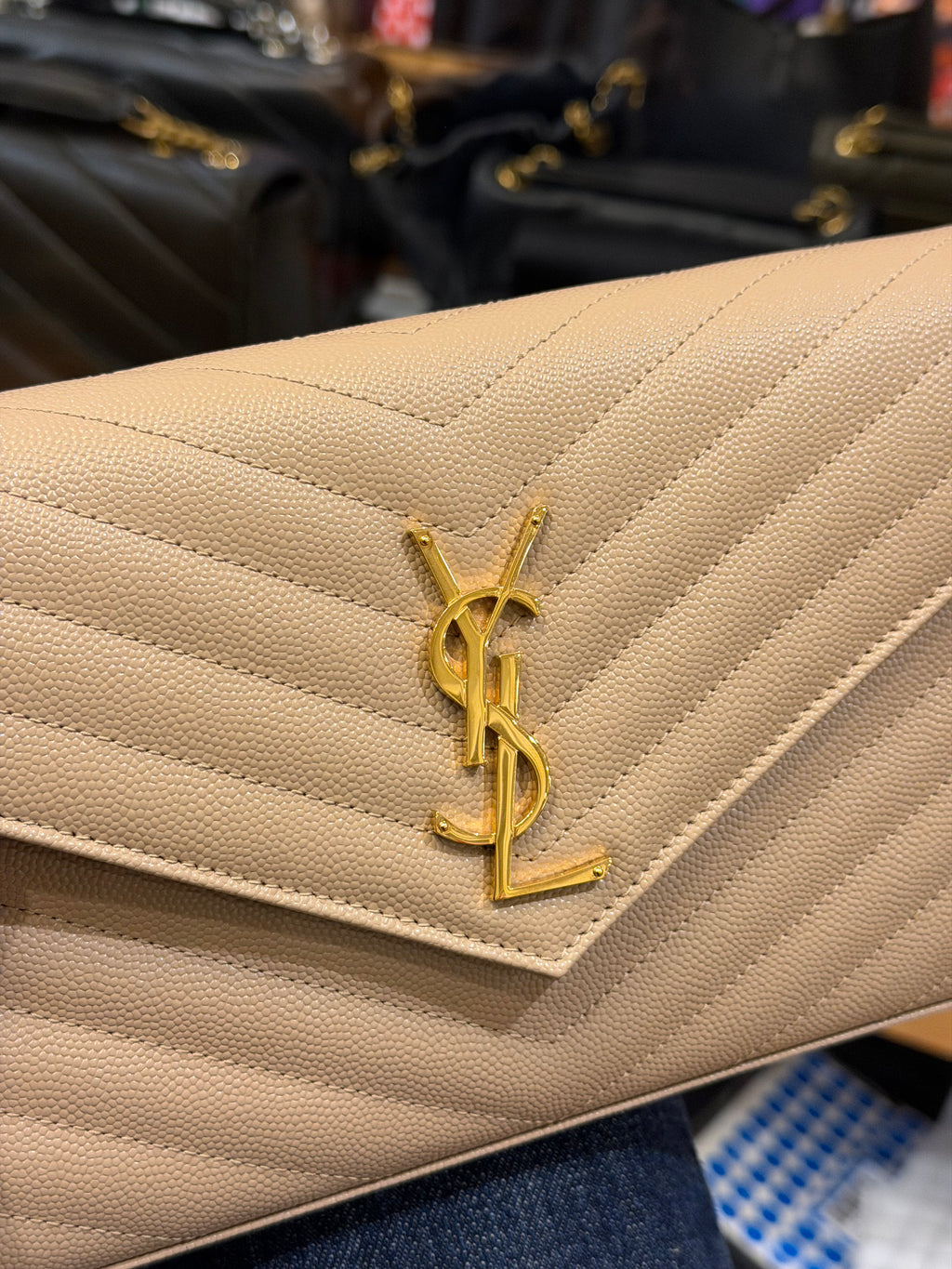 Saint Laurent Cassandre Envelope Pouch