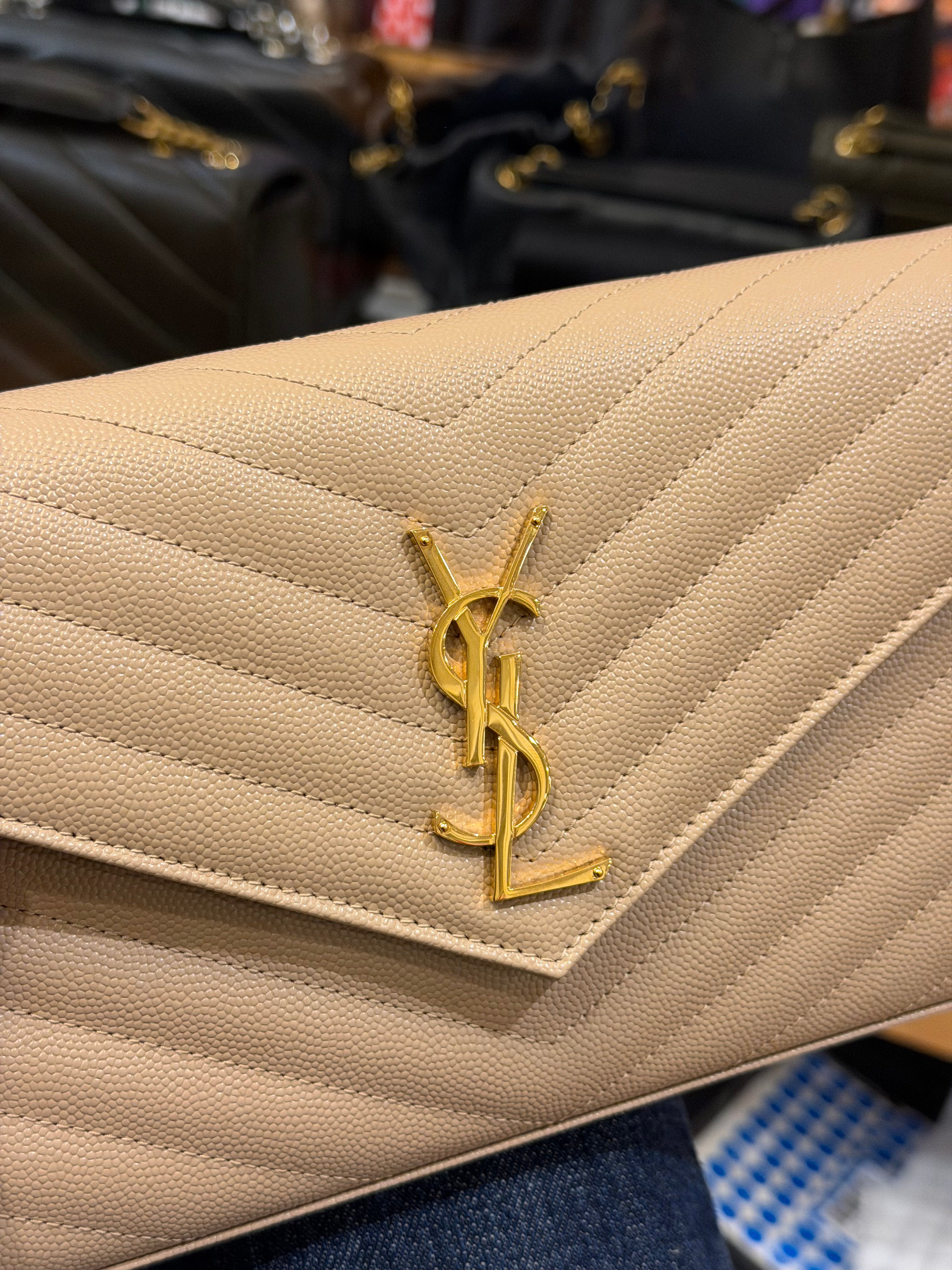 Saint Laurent Cassandre Envelope Pouch