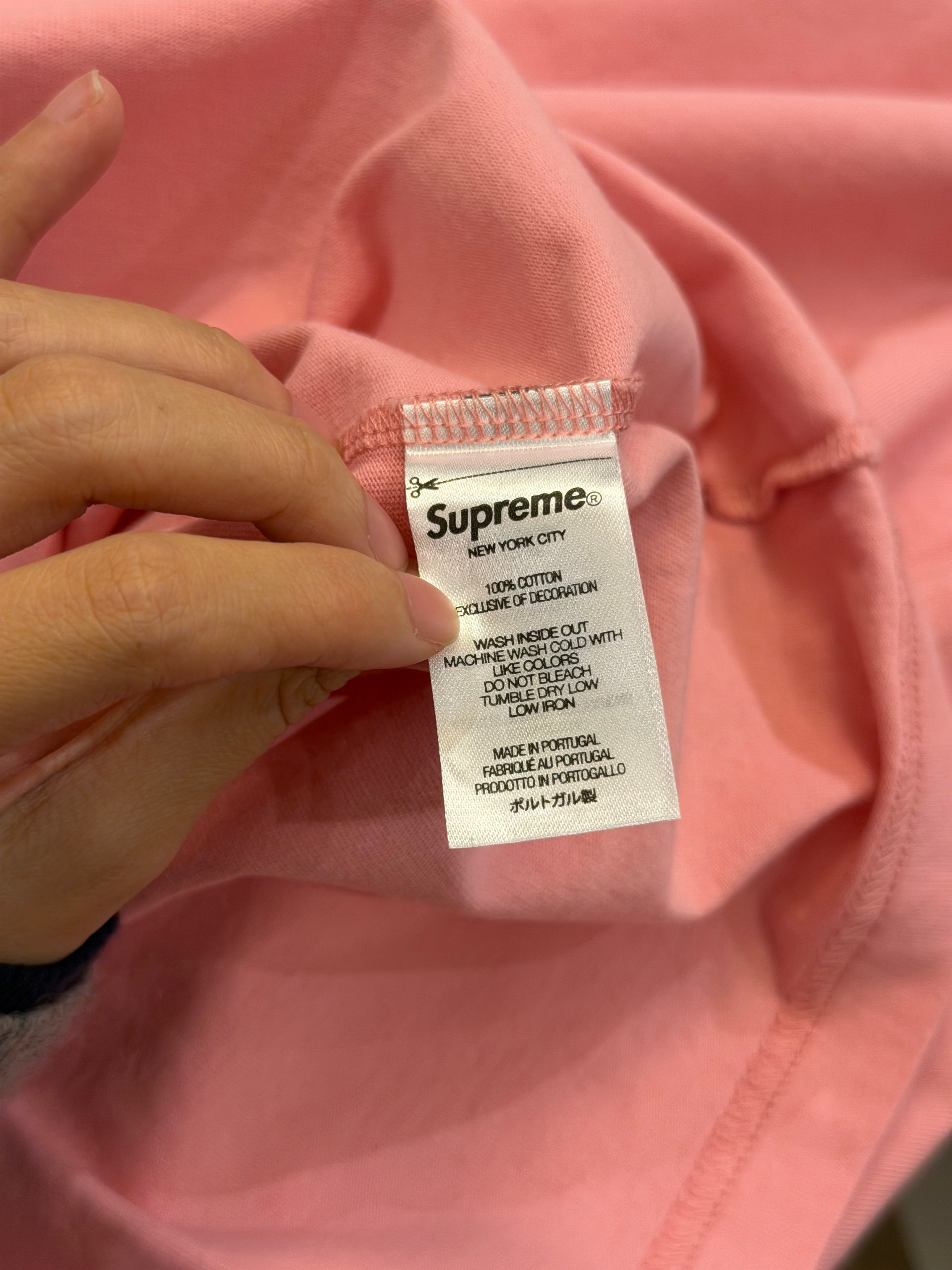 Supreme Box Logo Patch LS
Shirt - Pink