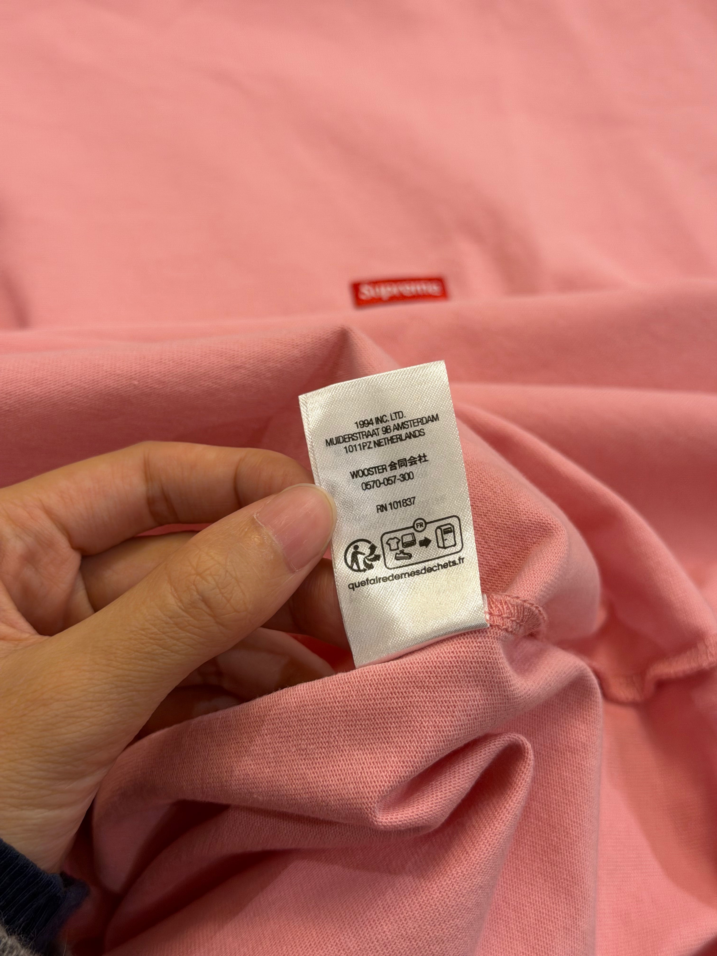 Supreme Box Logo Patch LS
Shirt - Pink