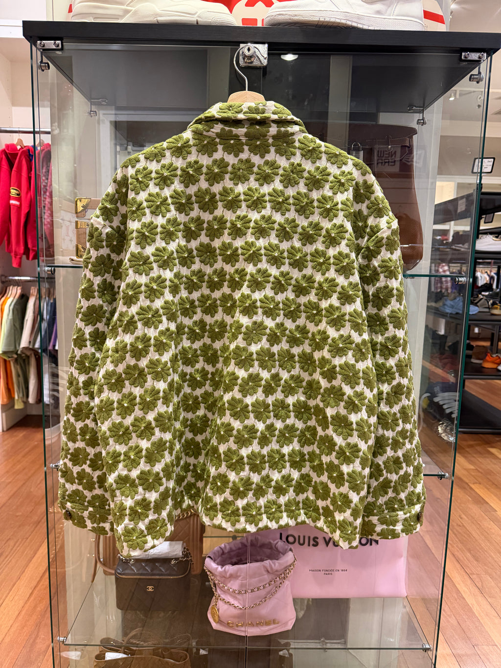 Bode Chrystantheum Jacket -
Green
