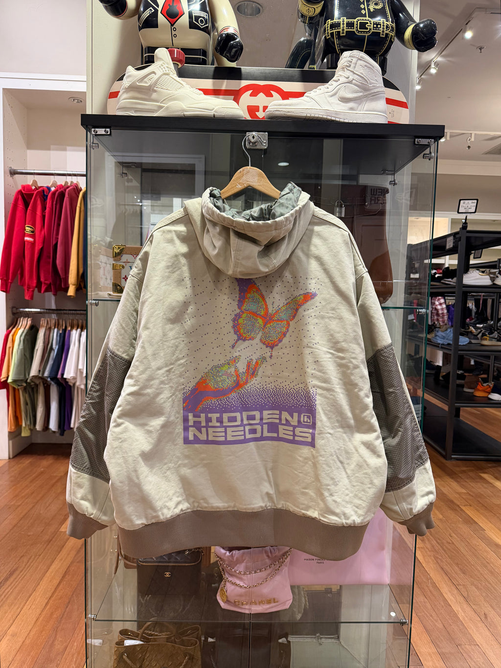 Needles x Hidden Zipped
Work Jacket - Beige