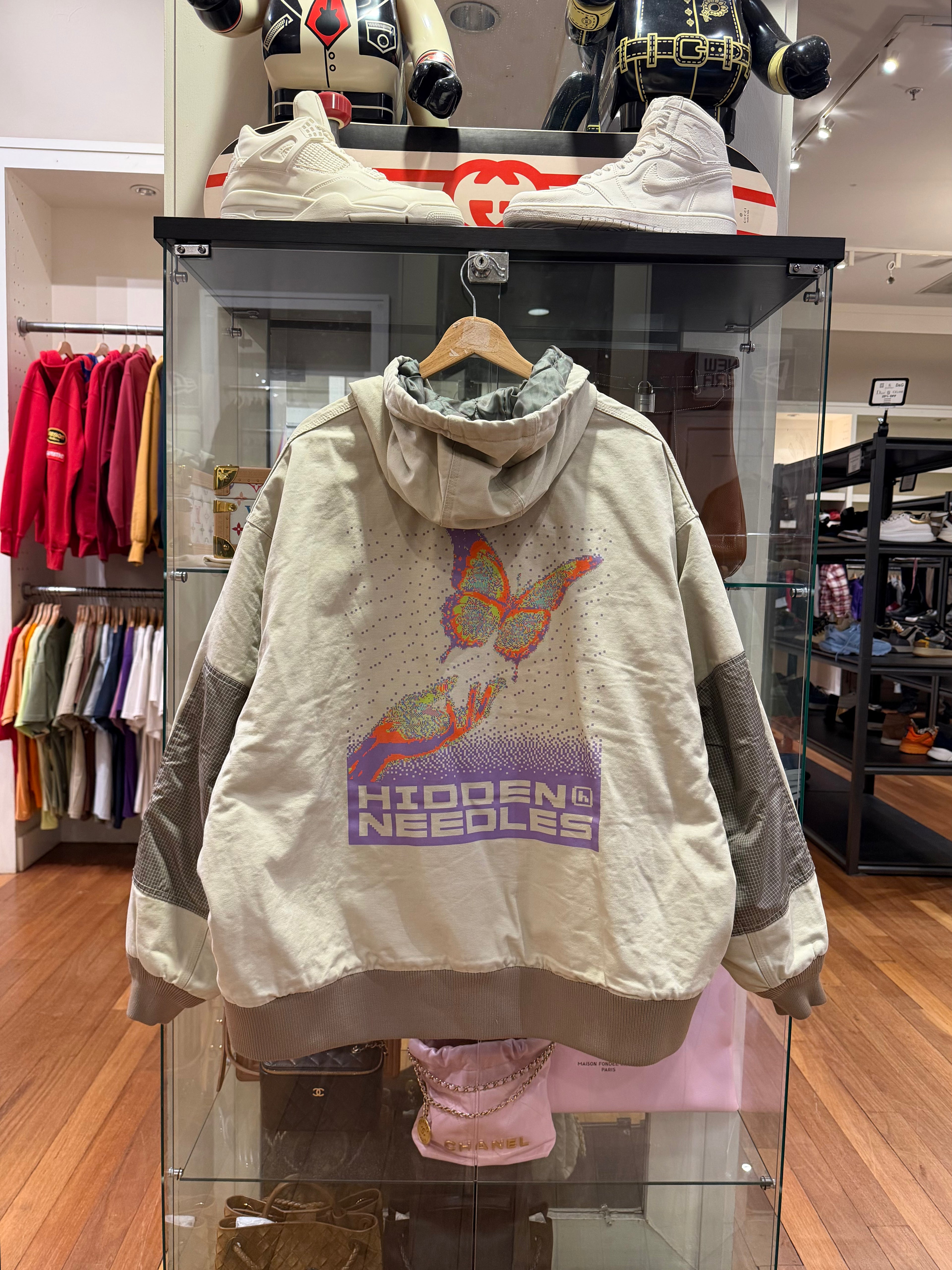 Needles x Hidden Zipped
Work Jacket - Beige