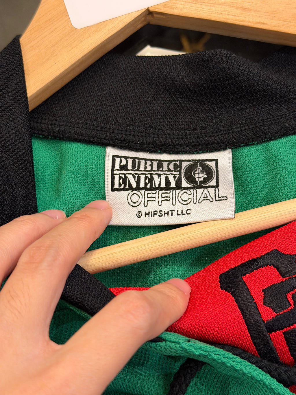 Saint Michael x Public Enemy
Game Shirt - Green
