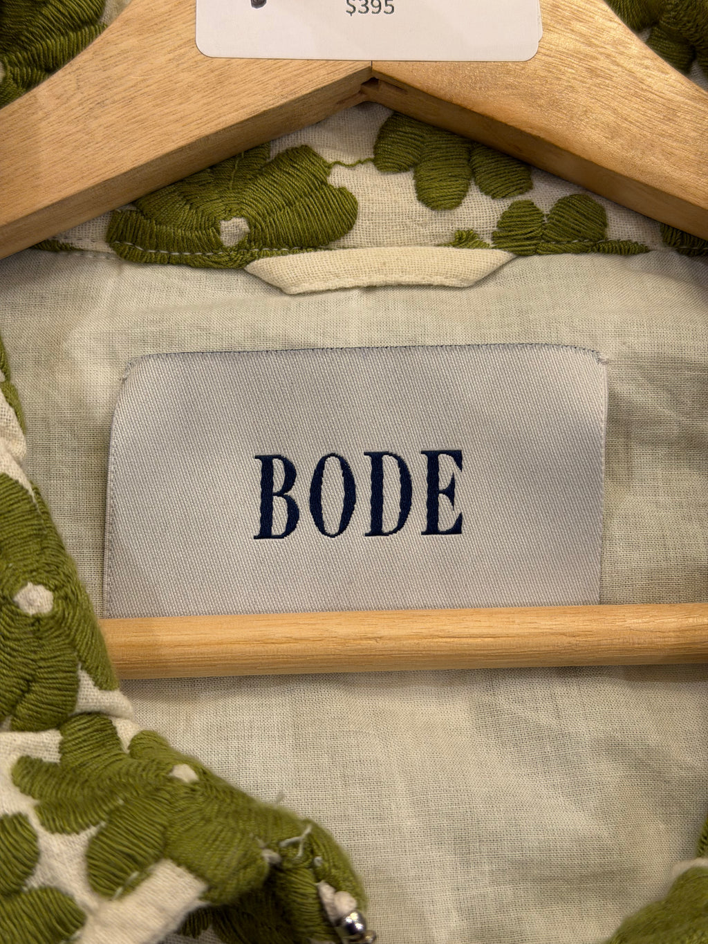 Bode Chrystantheum Jacket -
Green