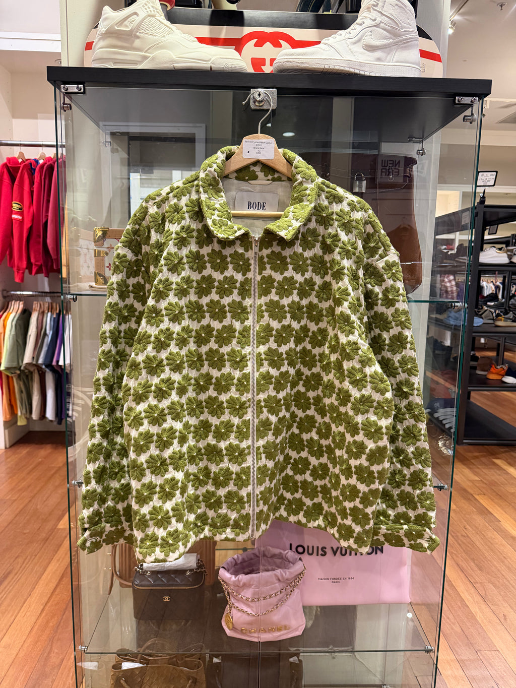Bode Chrystantheum Jacket -
Green