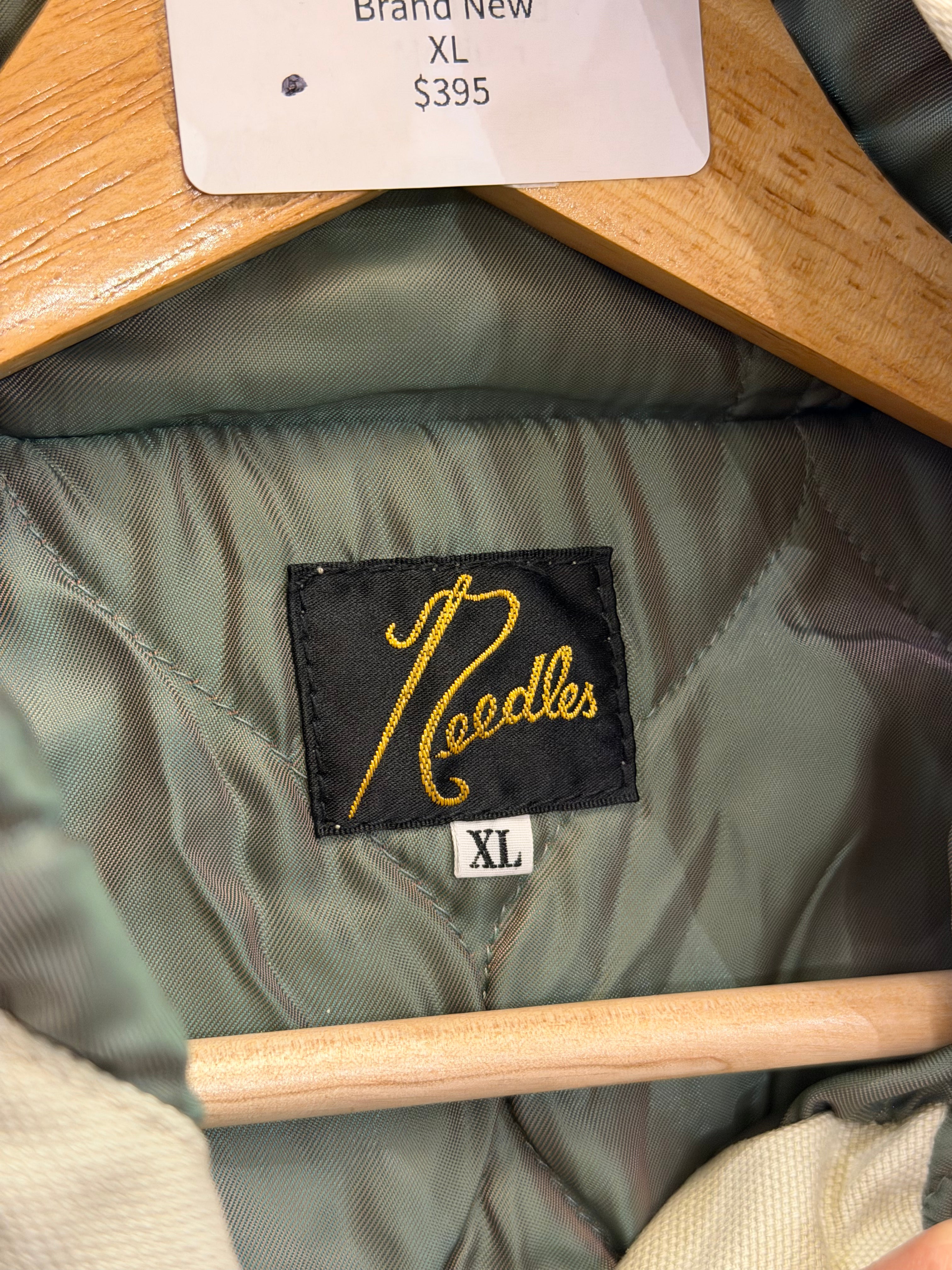 Needles x Hidden Zipped
Work Jacket - Beige