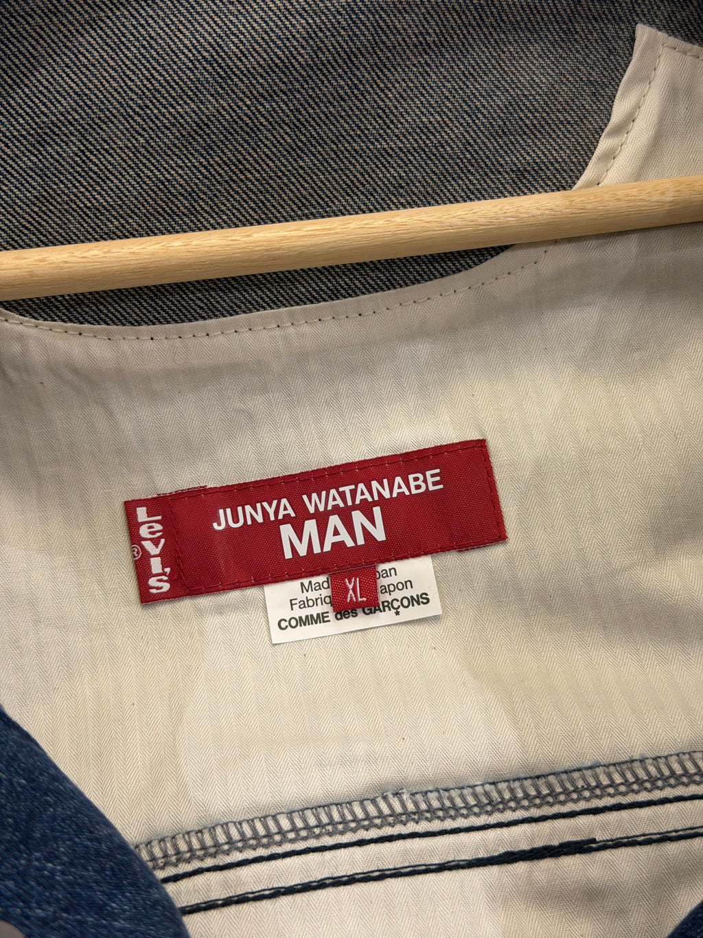 Junya Watanbe MAN x Levi's
Trucker Jacket