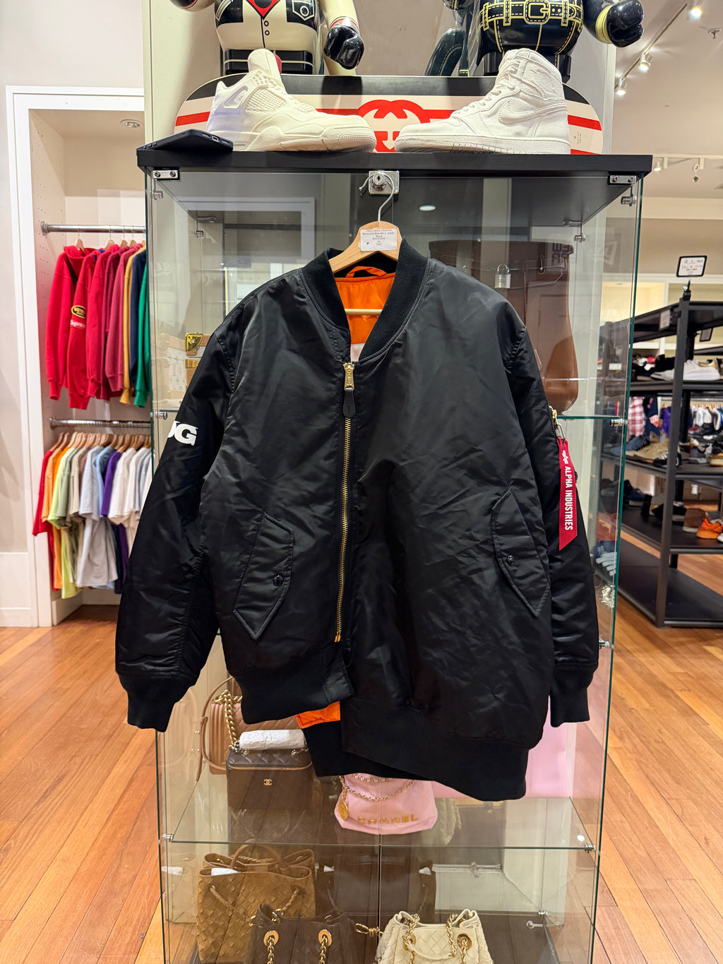 CDG x Alpha Industries
Reversible Bias MA-1 Jacket -
Black