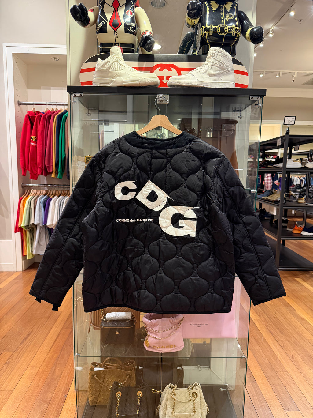 CDG x Alpha Industries
Quilted Liner Jacket - Black
