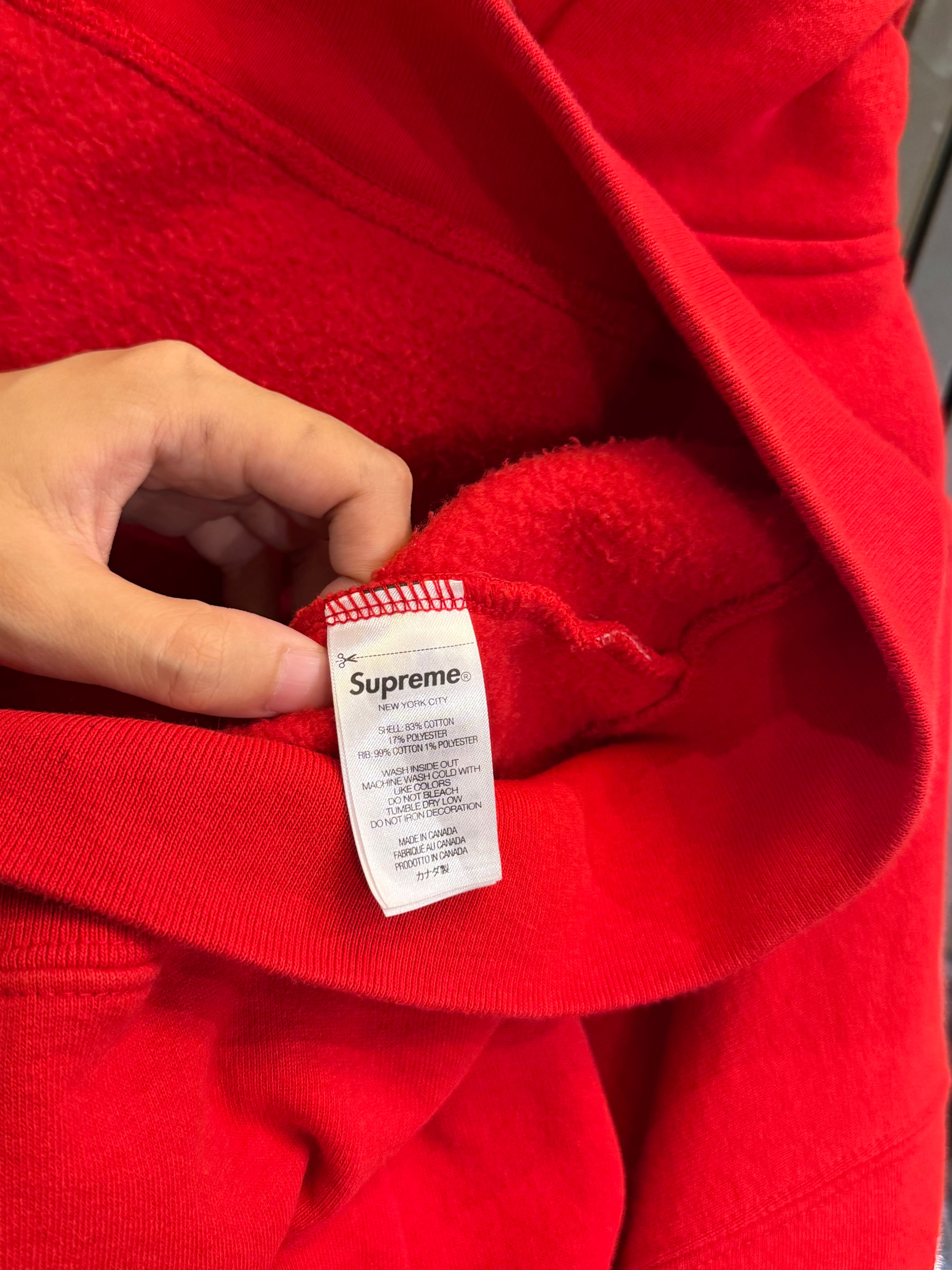 Supreme S Devil Logo ZIp Up
Hoodie - Red