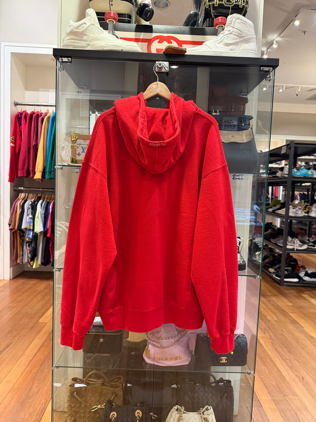Supreme S Devil Logo ZIp Up
Hoodie - Red