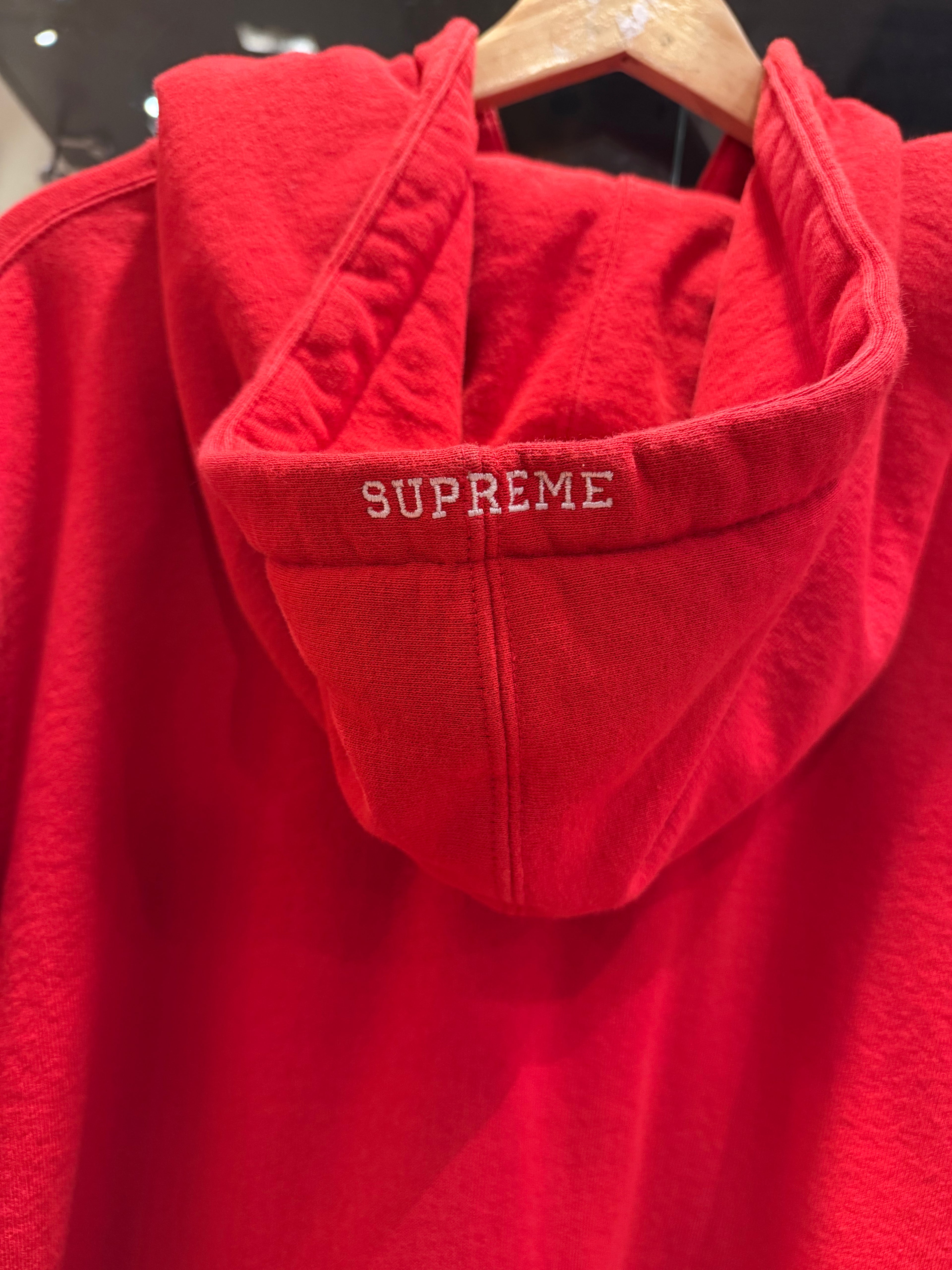 Supreme S Devil Logo ZIp Up
Hoodie - Red