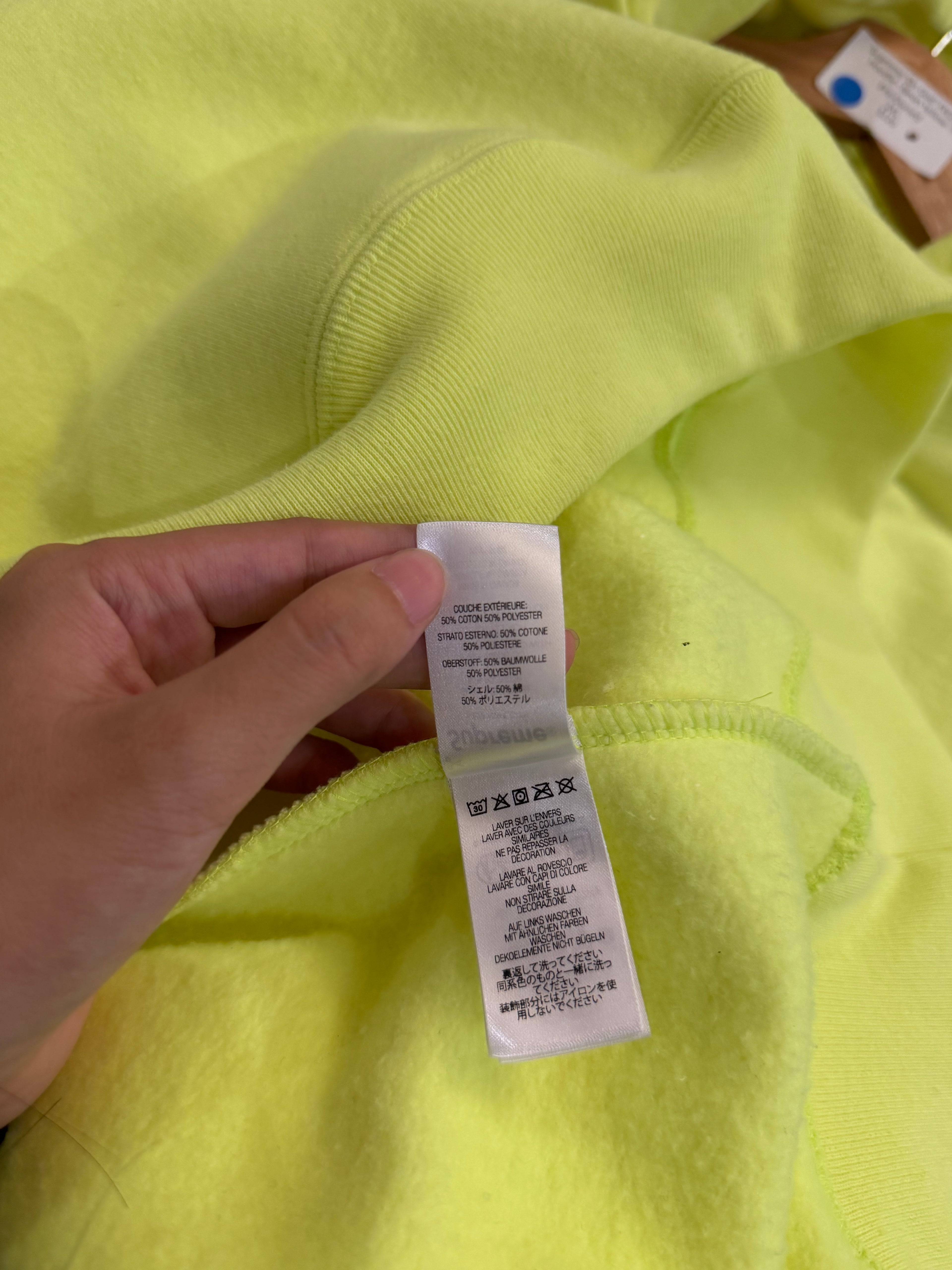 Supreme 'On God' FW24
Hoodie - Neon Yellow