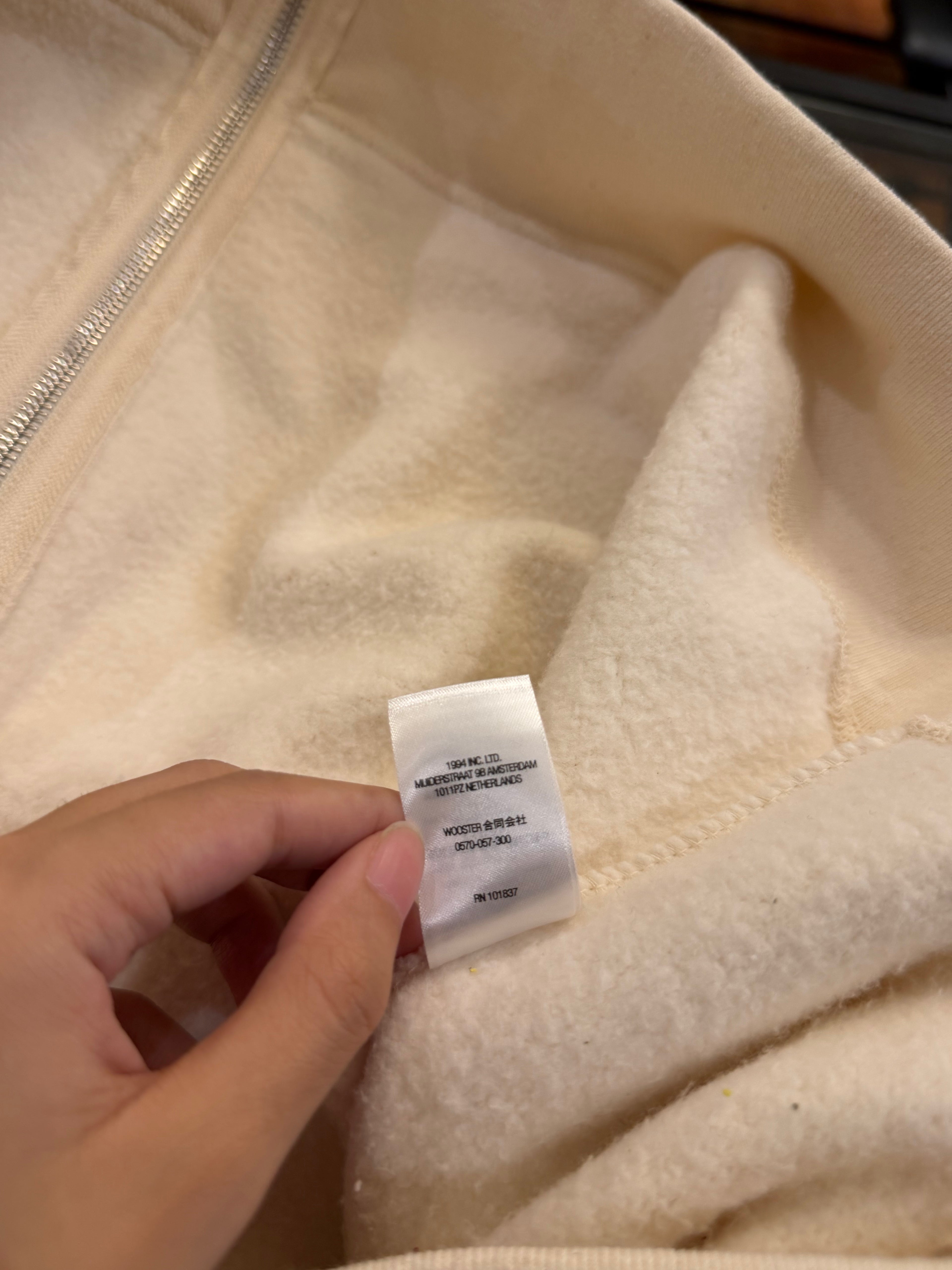 Supreme Cream Zip Up
Hoodie
