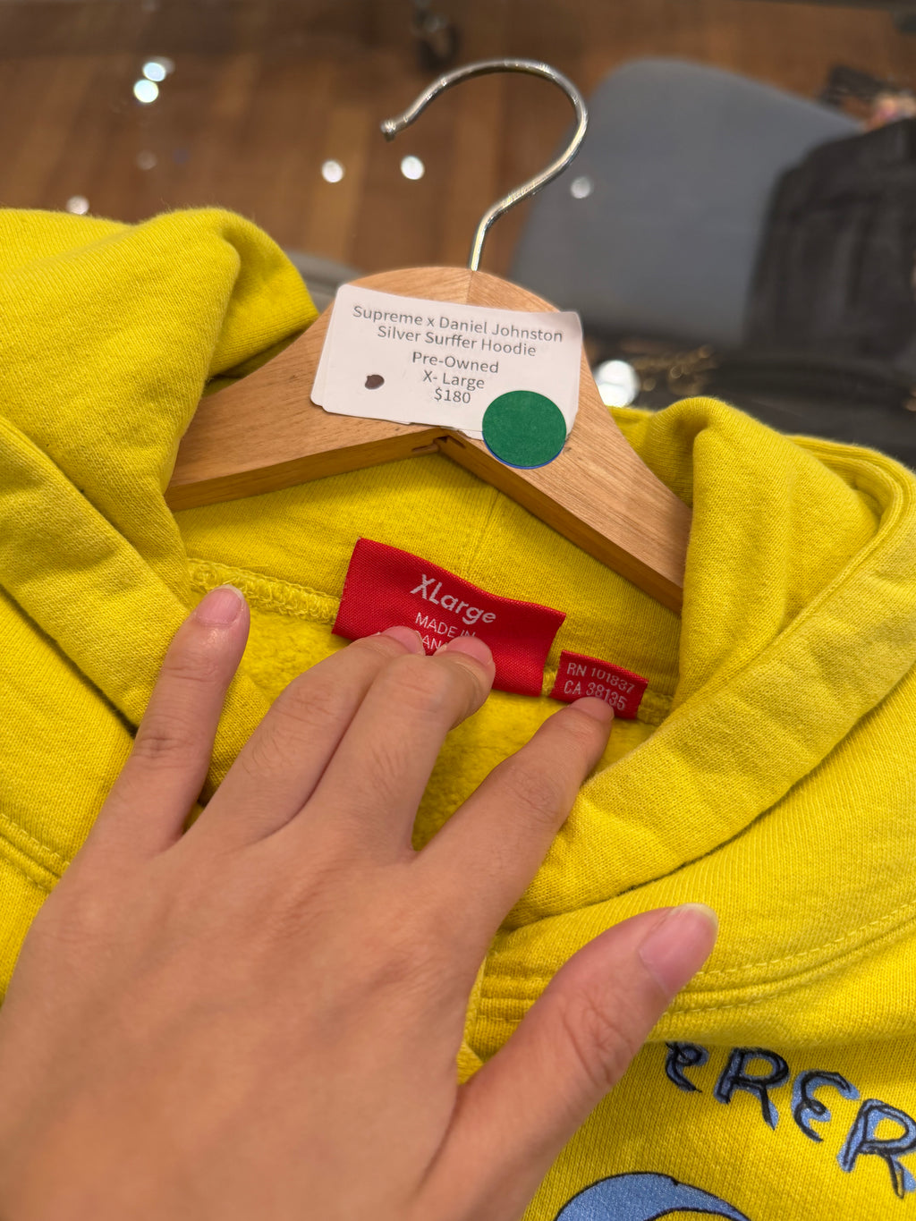 Supreme x Daniel Johnston
Silver Surffer Hoodie