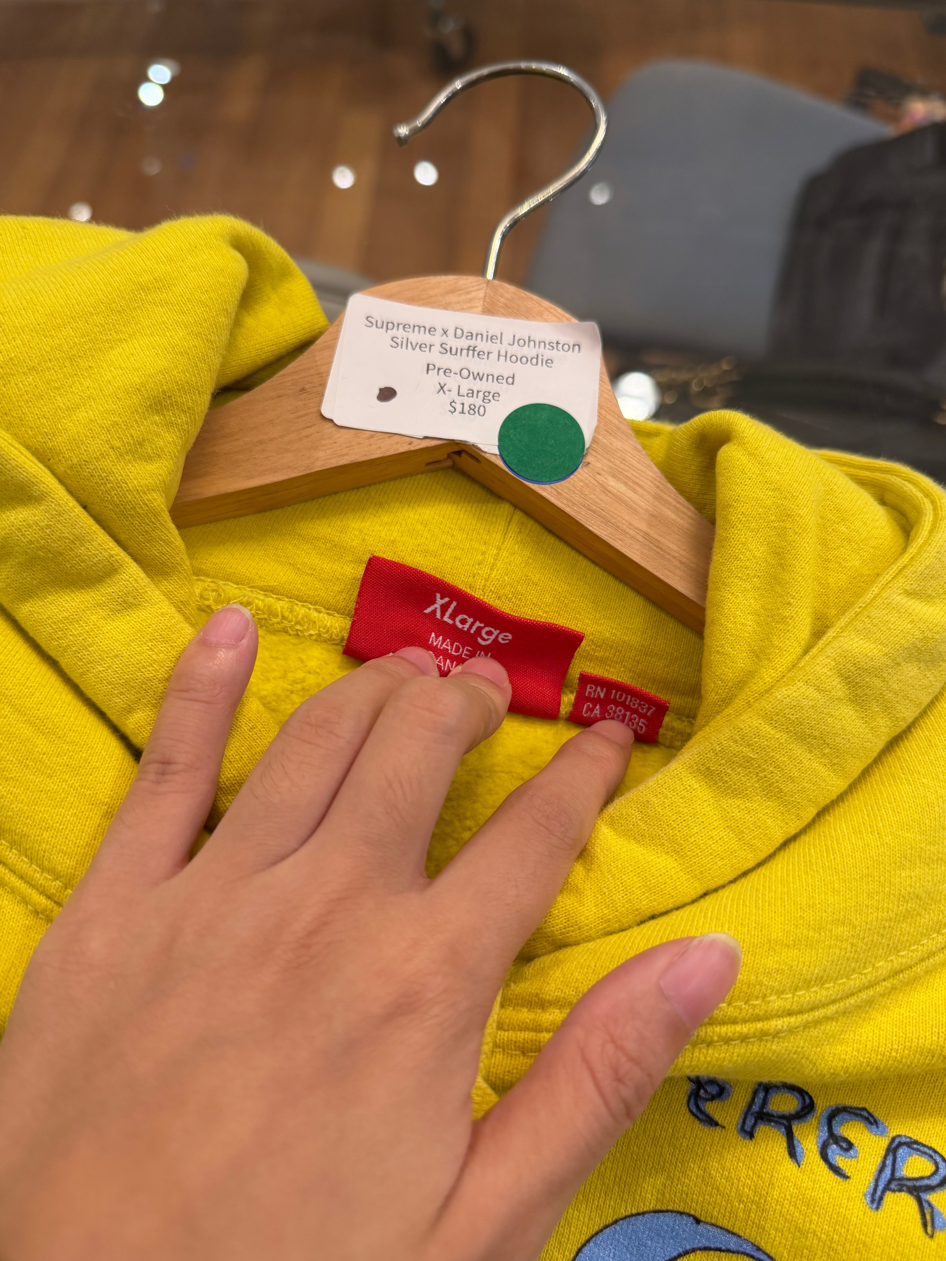 Supreme x Daniel Johnston
Silver Surffer Hoodie